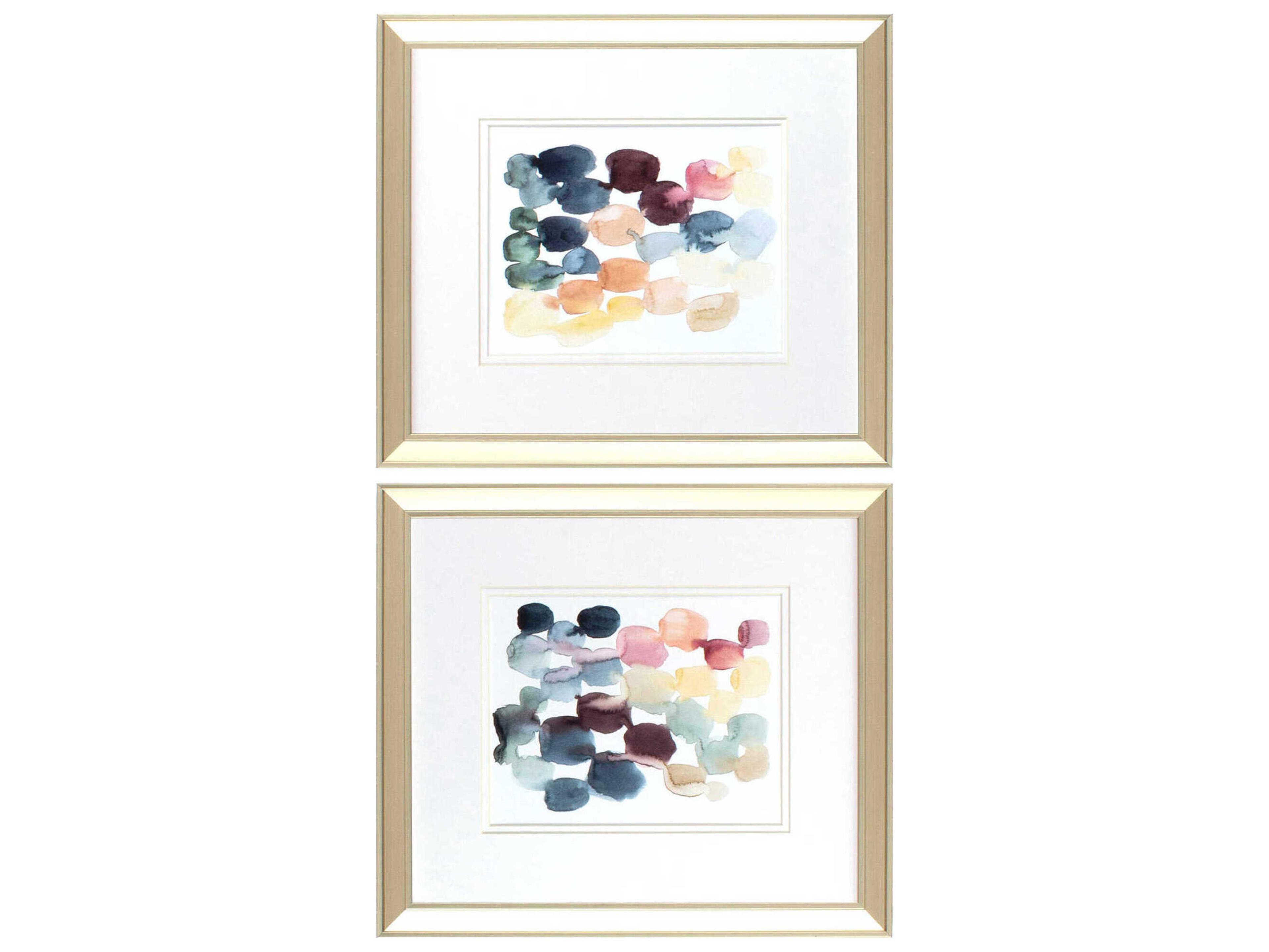 Abstract Desert Stones Wall Art Set of 2