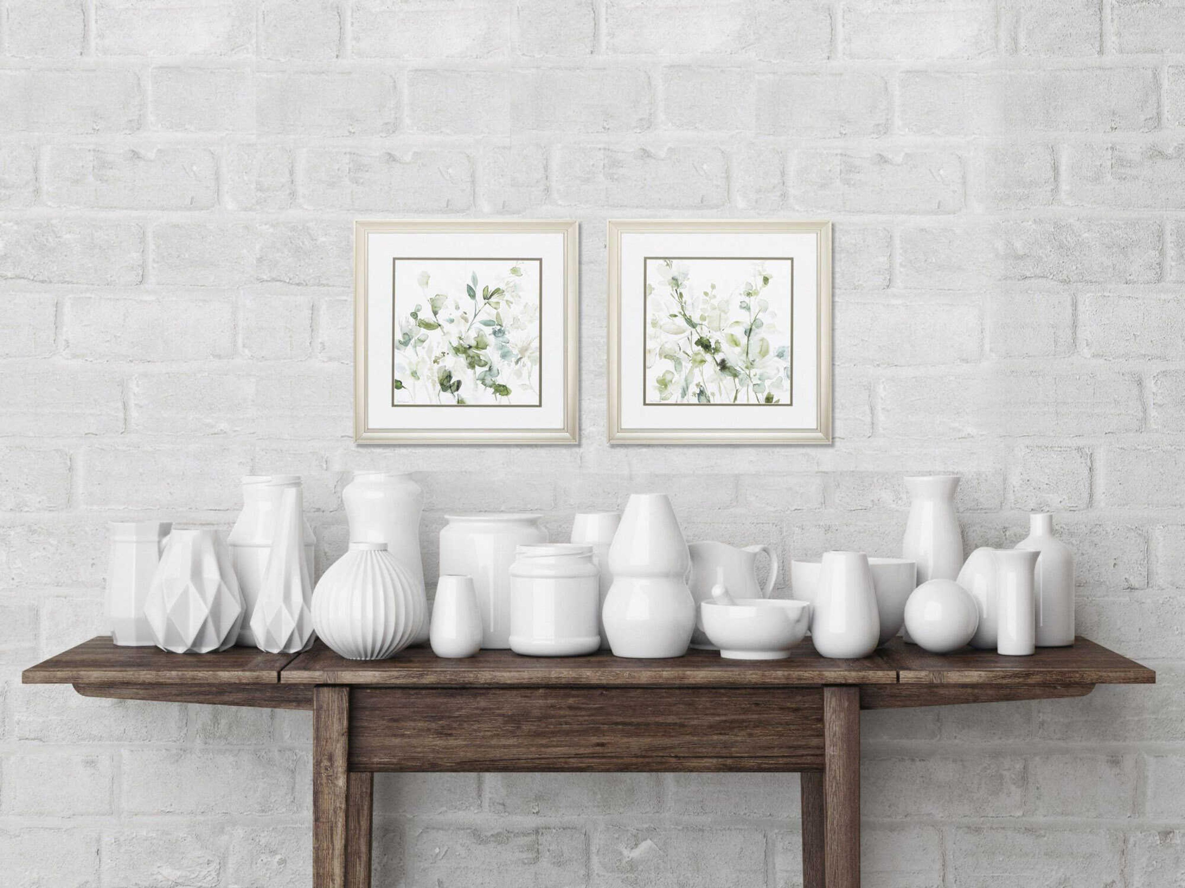 Paragon Florals Sage Garden Wall Art Set of 2