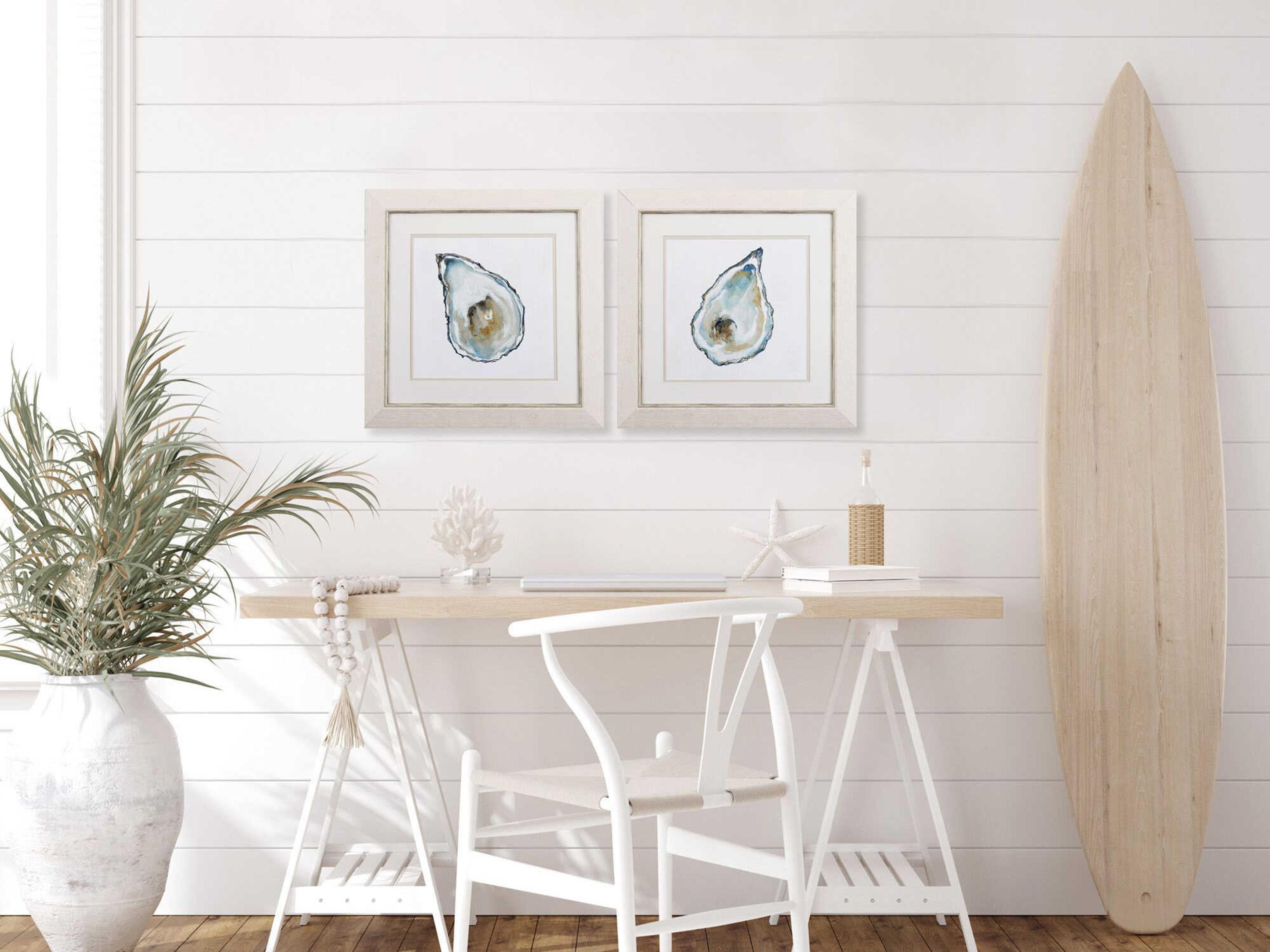 Paragon Waterside Atlantic Pacific Wall Art Set of 2