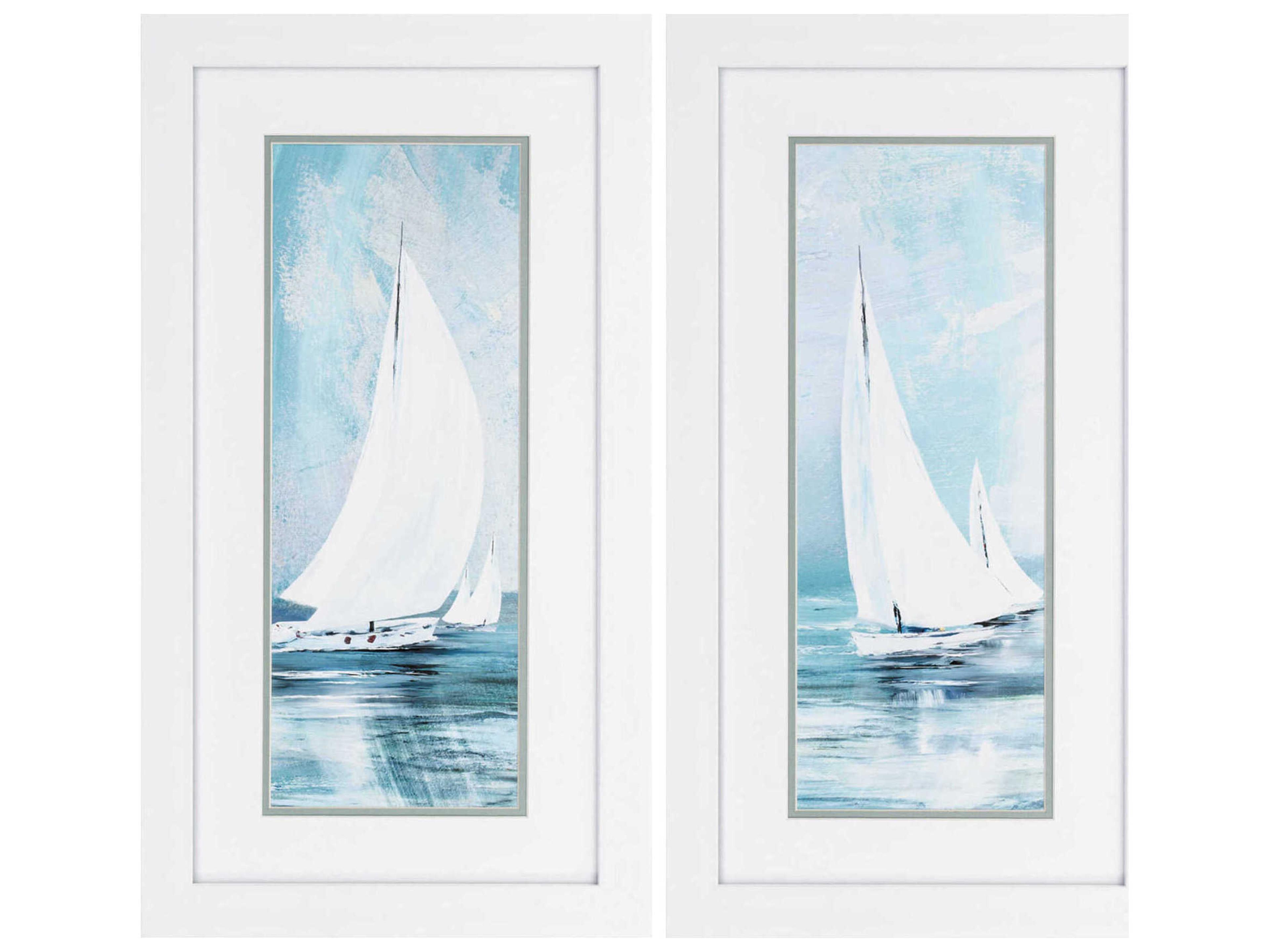 Waterside Soft Sail Wall Art Set of 2