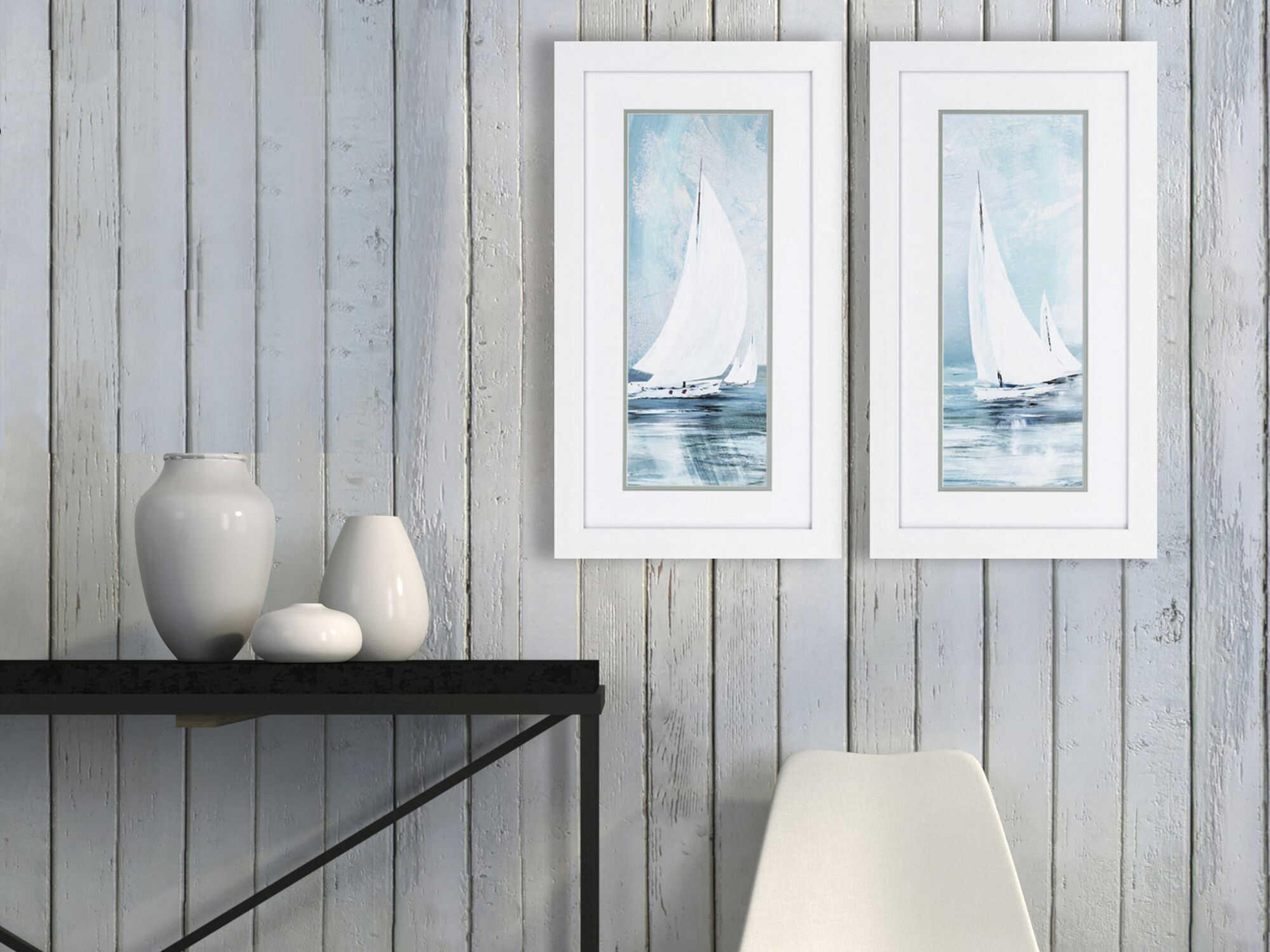 Paragon Waterside Soft Sail Wall Art Set of 2
