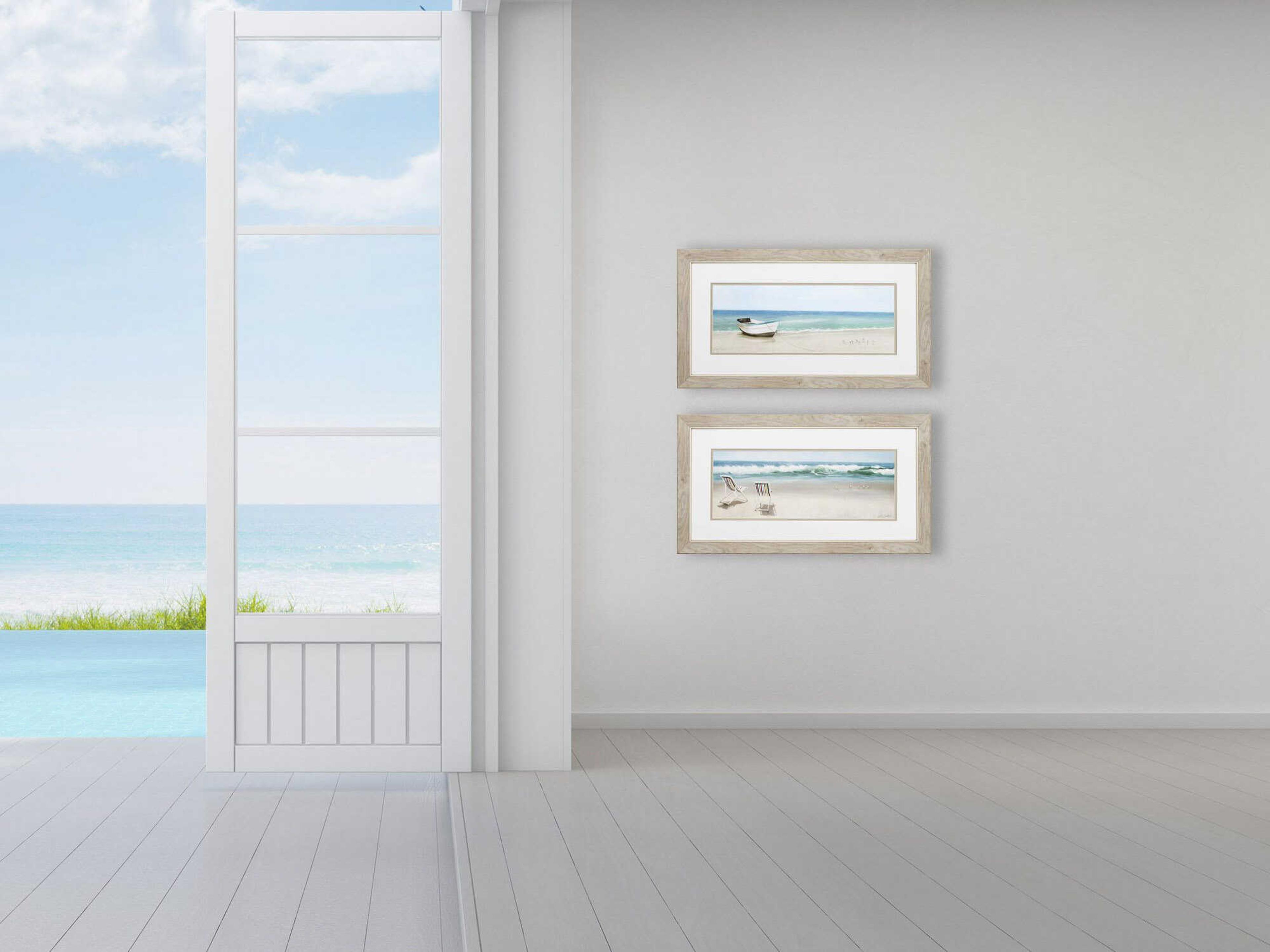 Paragon Waterside Tides View Wall Art Set of 2