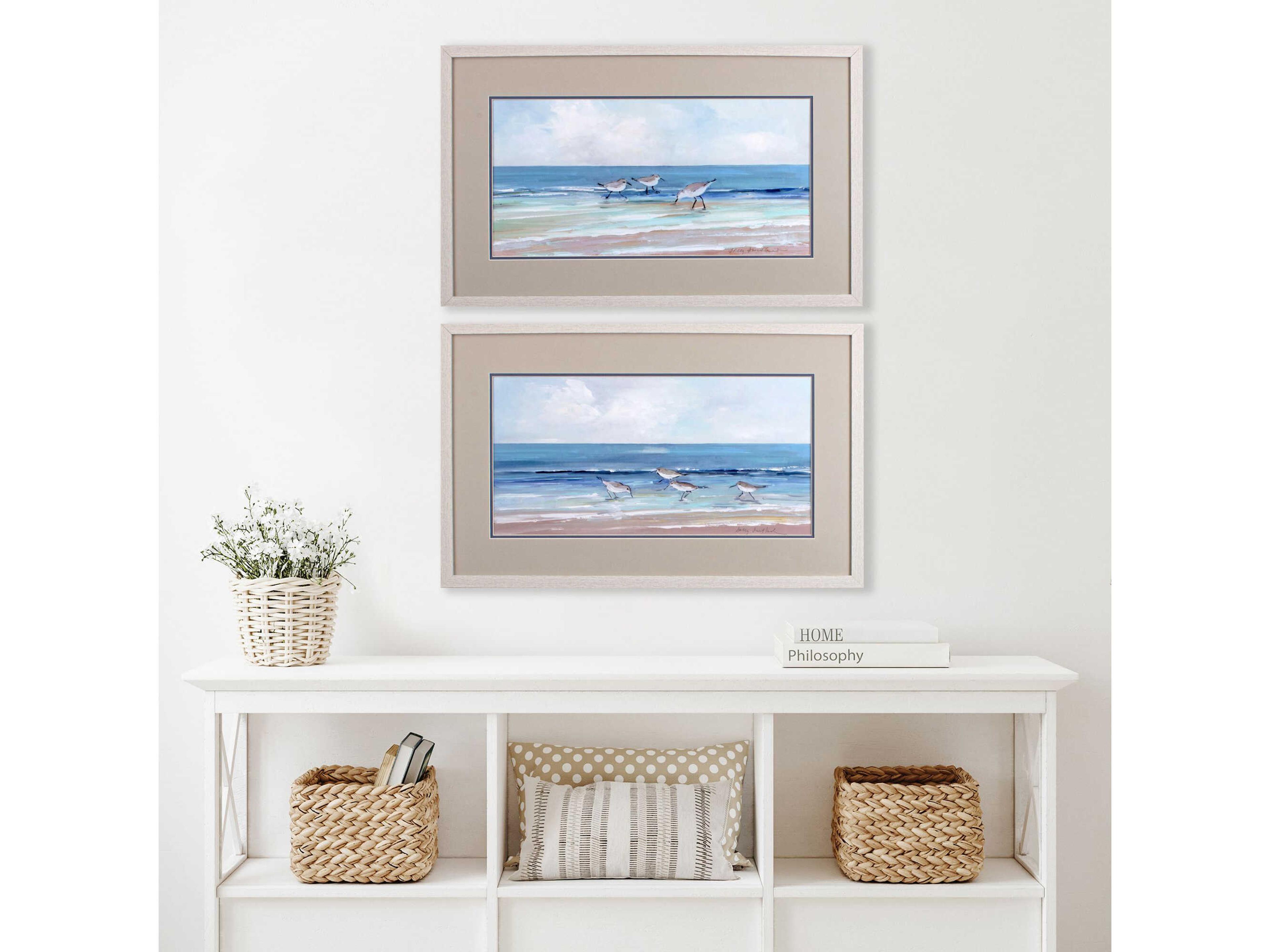 Paragon Waterside Shore Searching Wall Art Set of 2