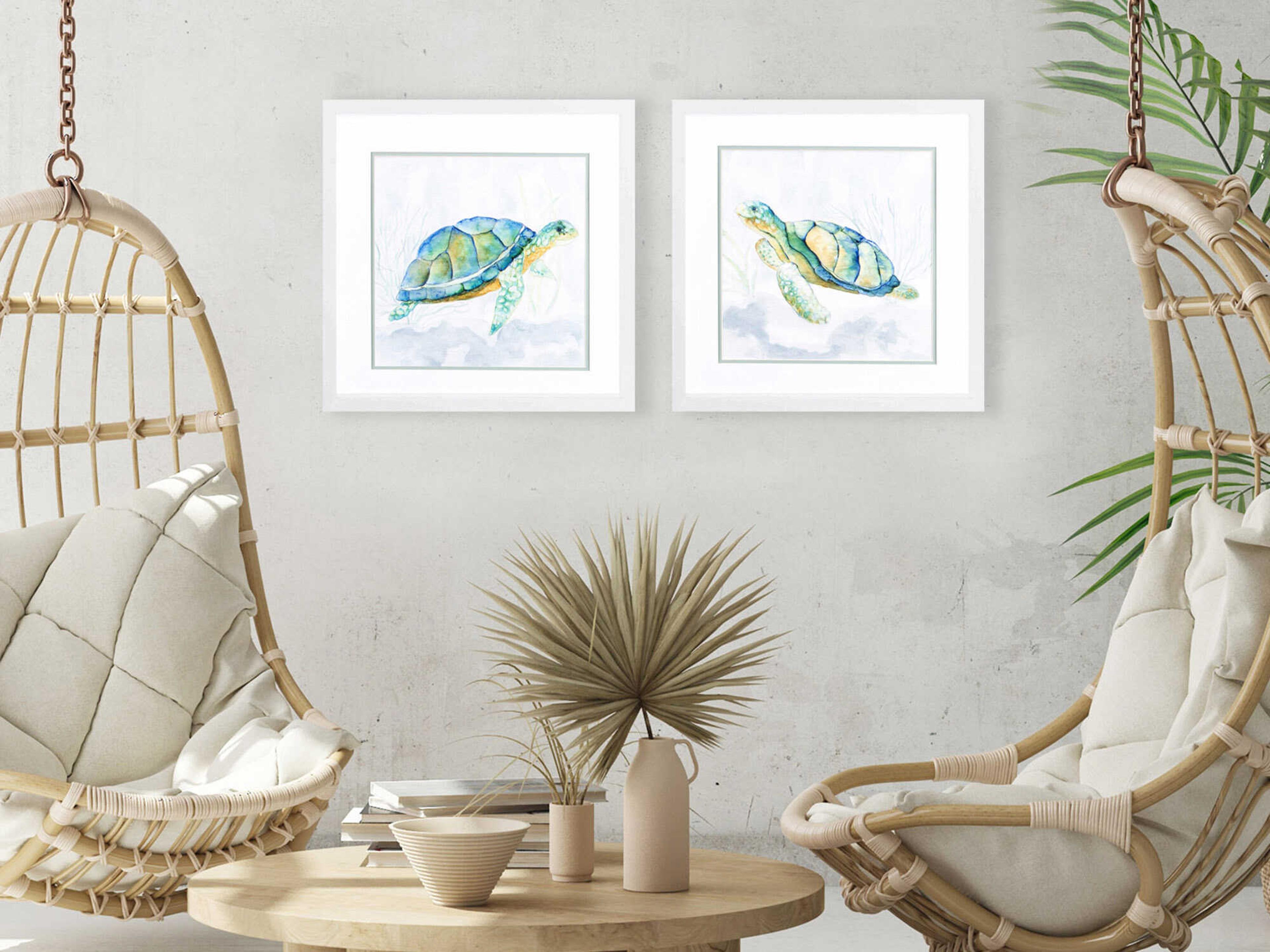Paragon Waterside Riding the Current Wall Art Set of 2