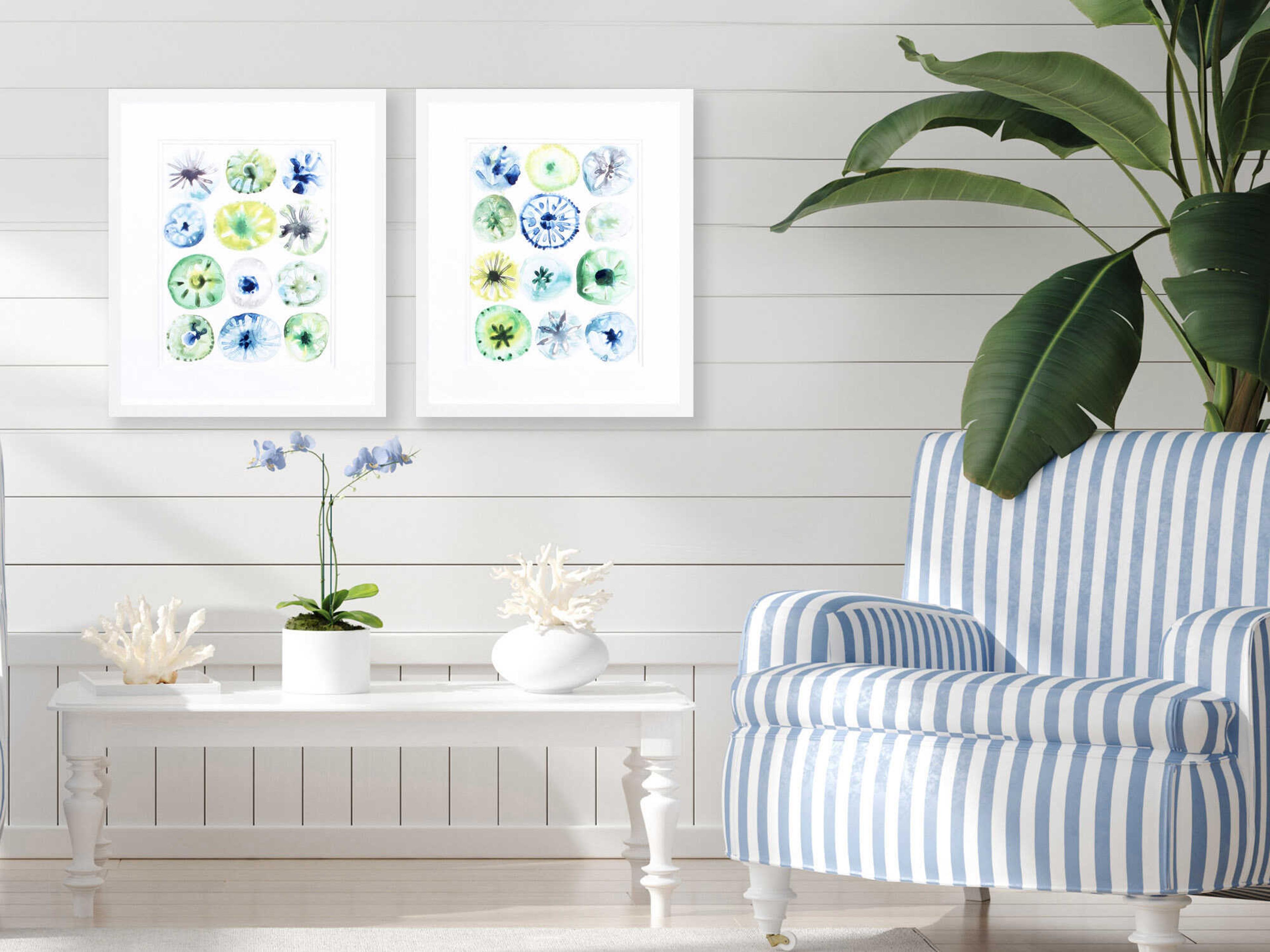 Paragon Waterside Sea Urchin Assortment Wall Art Set of 2