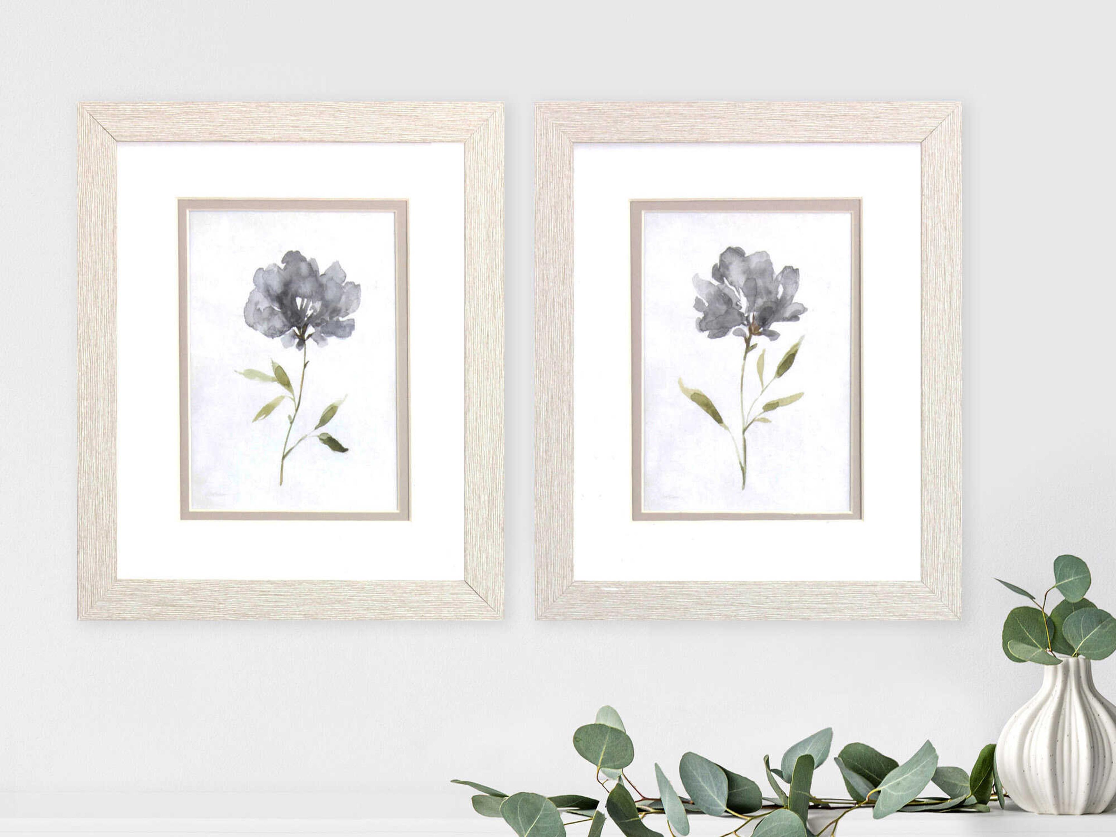 Paragon Florals Botanical Beauty Wall Art Set of 2