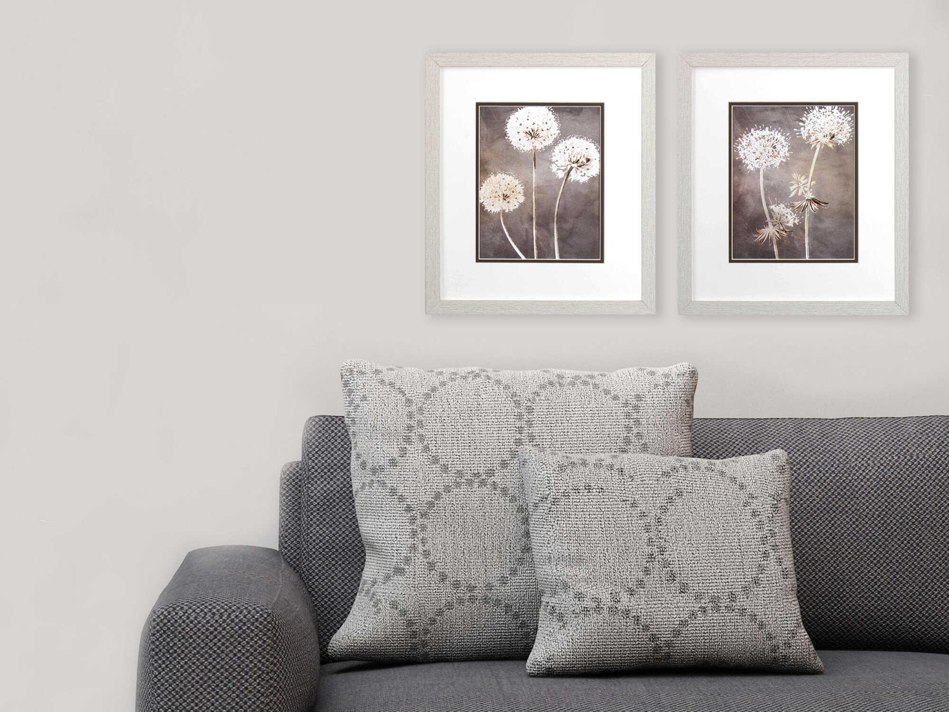 Paragon Florals Dandelion Wall Art Set of 2