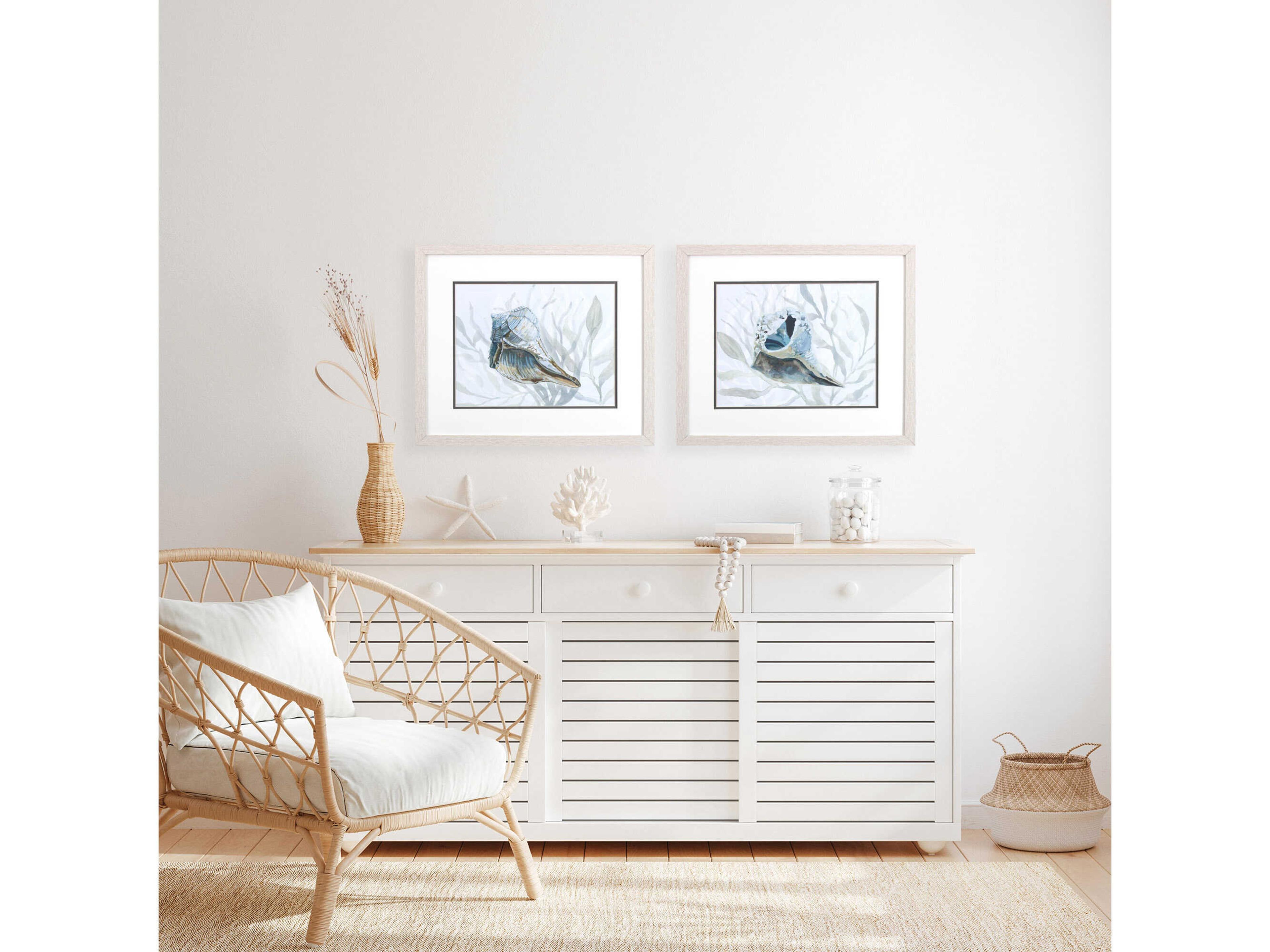 Paragon Waterside Ocean Beauty-B Wall Art Set of 2