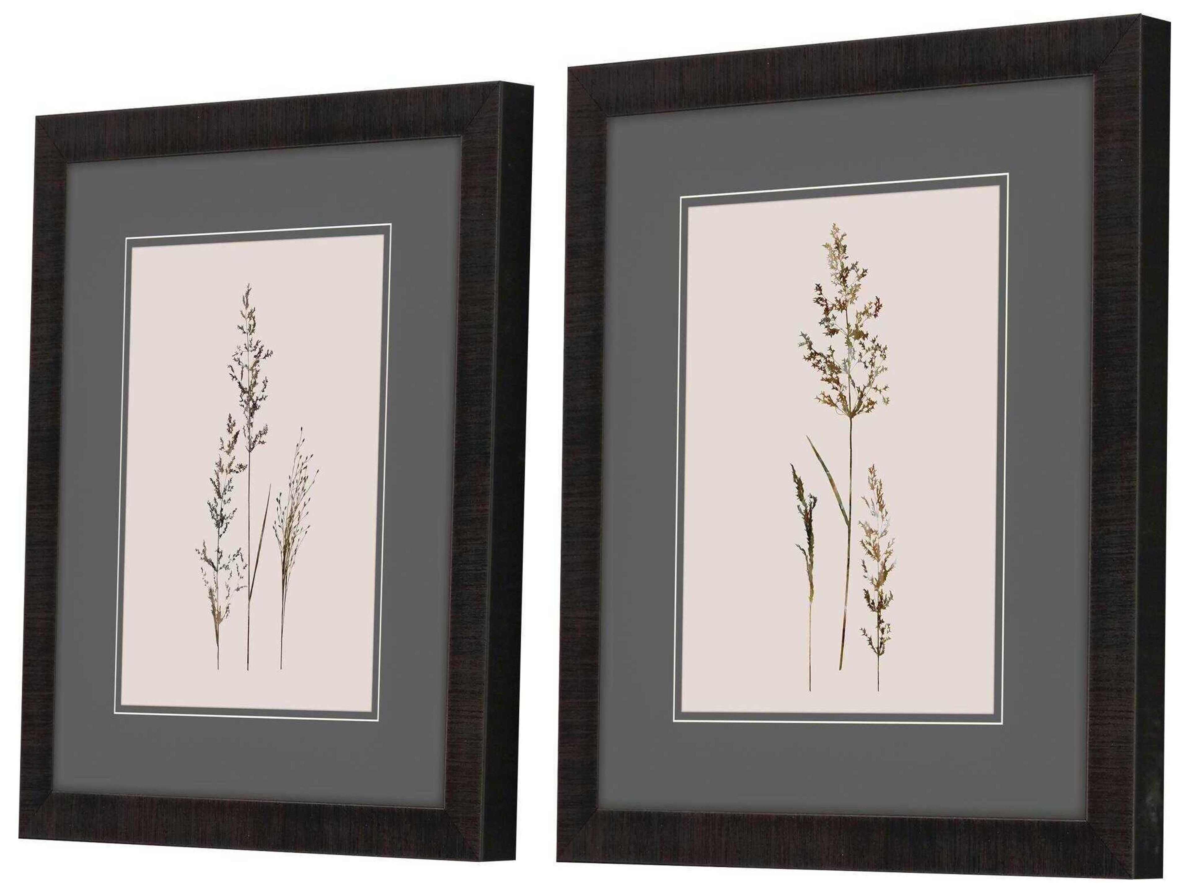 Paragon Florals Delicate Stems Wall Art Set of 2