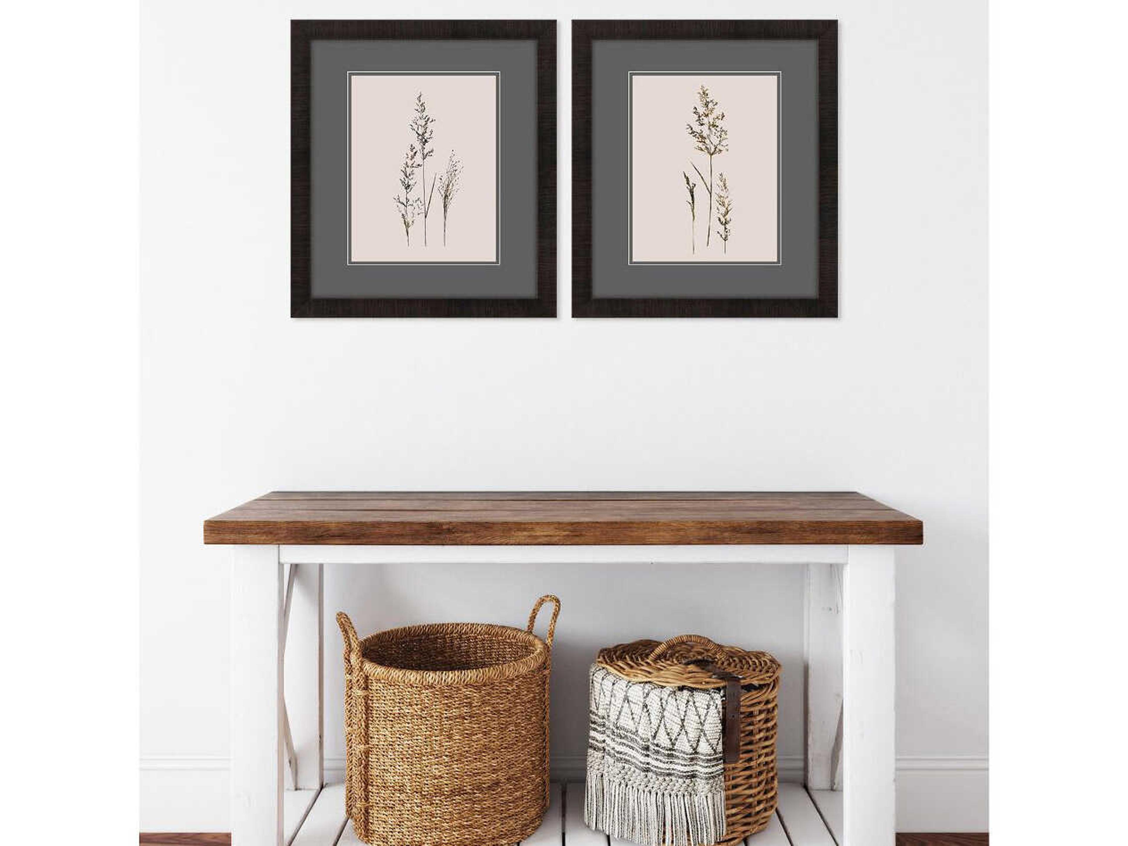 Paragon Florals Delicate Stems Wall Art Set of 2