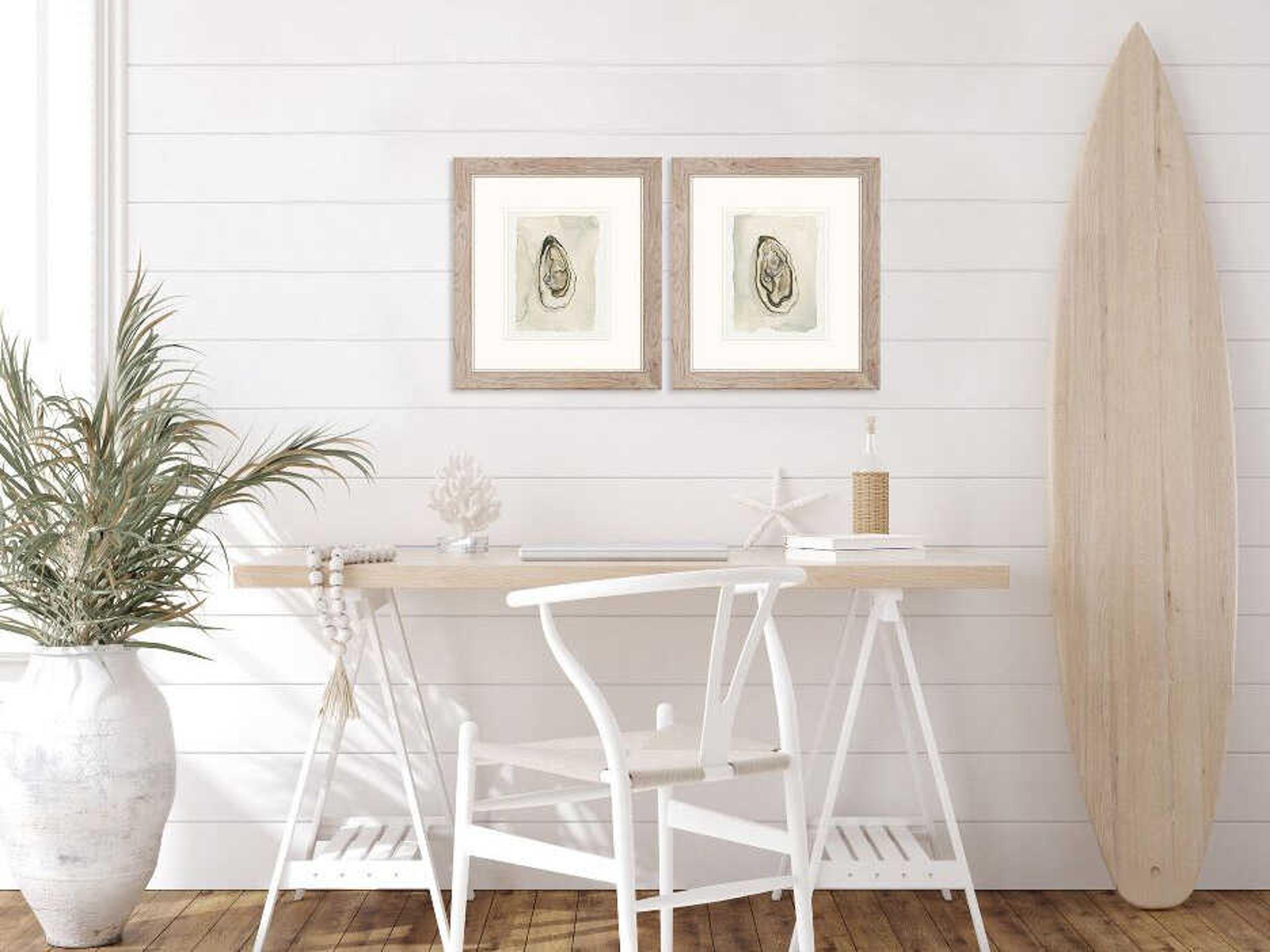 Paragon Waterside Soft Half Shell Wall Art Set of 2