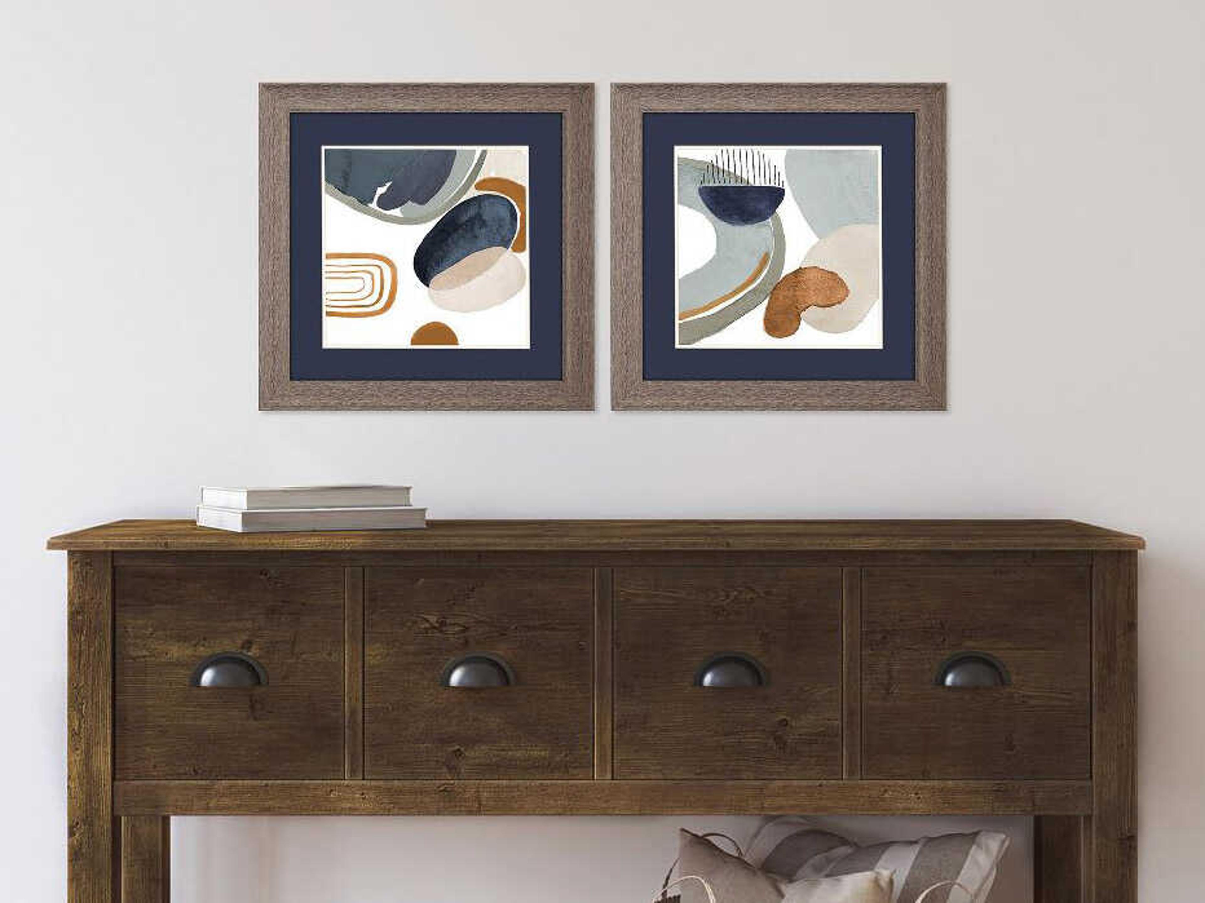 Paragon Abstract Hushed Nature Wall Art Set of 2