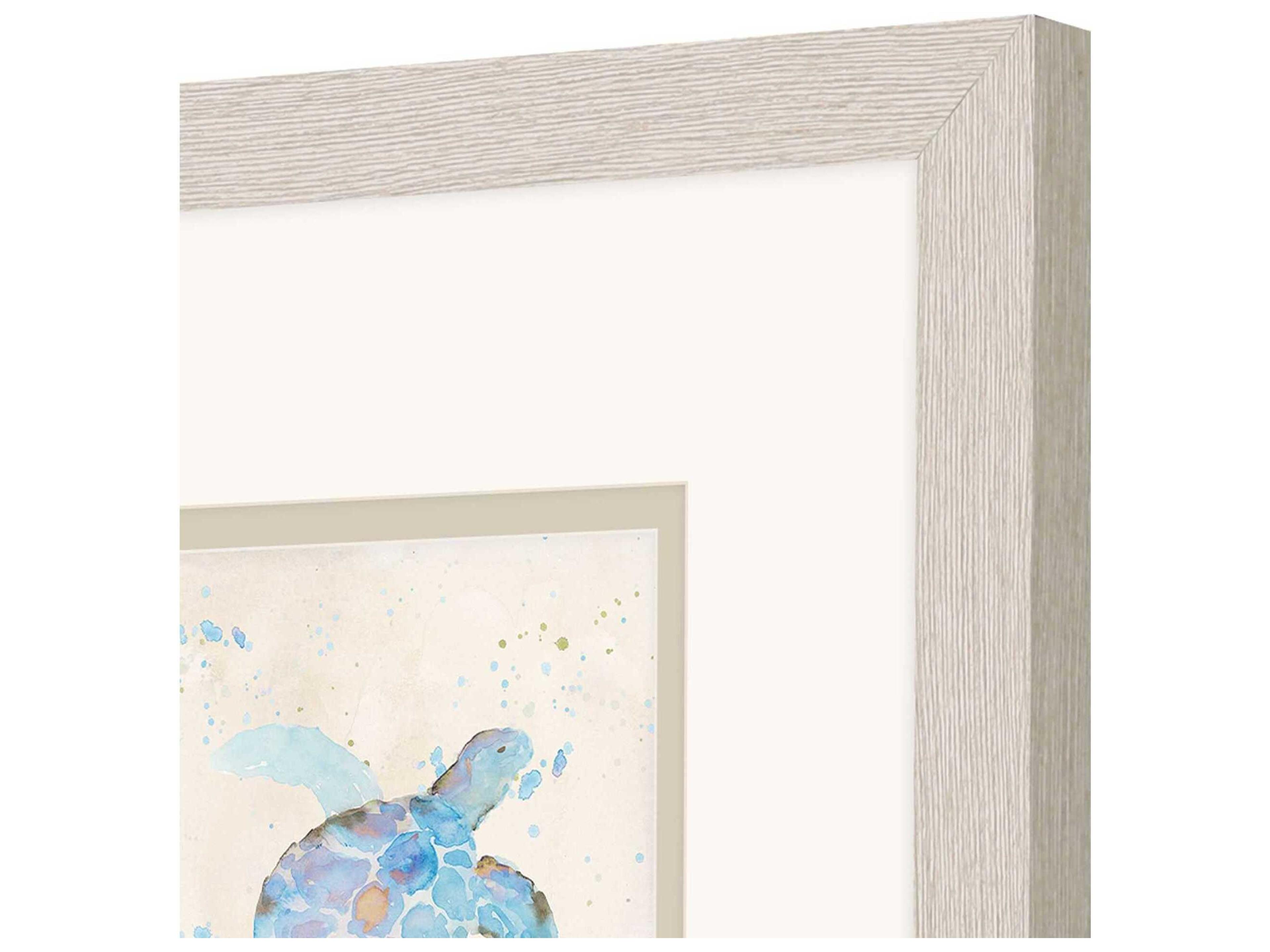 Paragon Animals Blue Sea Turtle Wall Art Set of 2