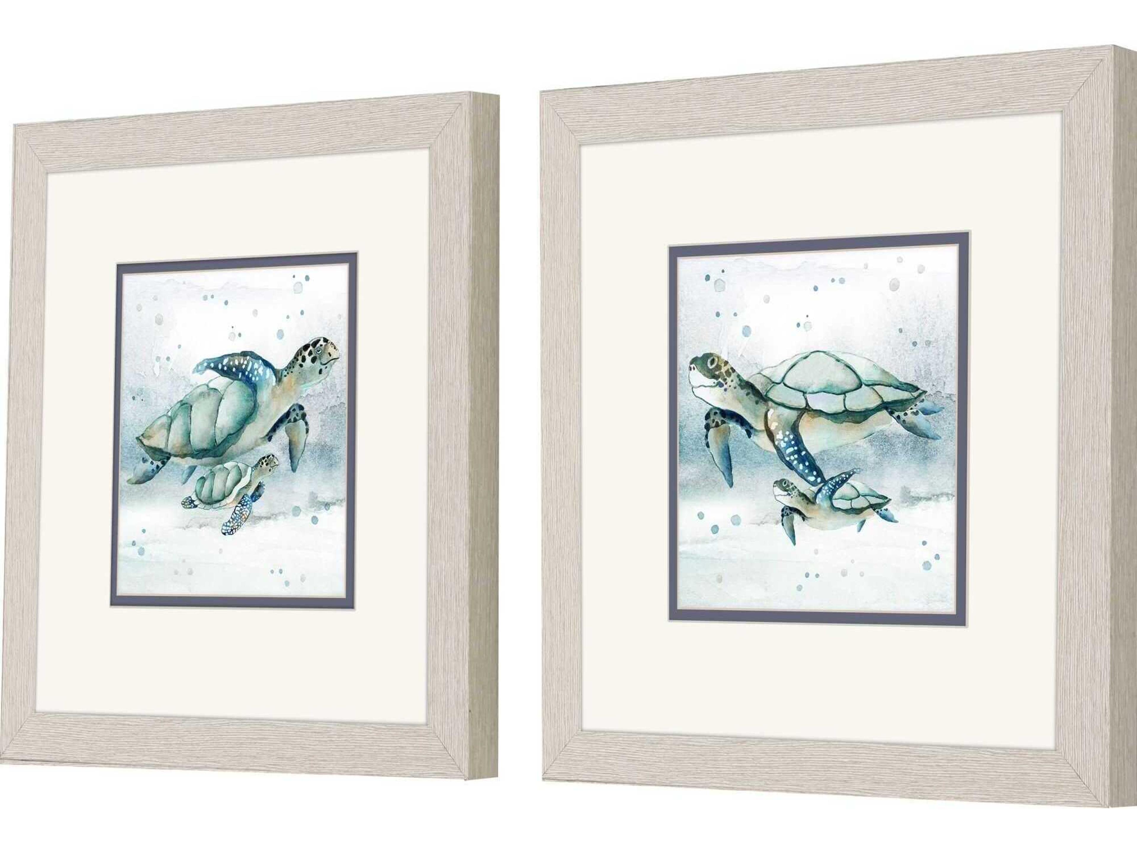 Paragon Animals Swim Lessons Wall Art Set of 2