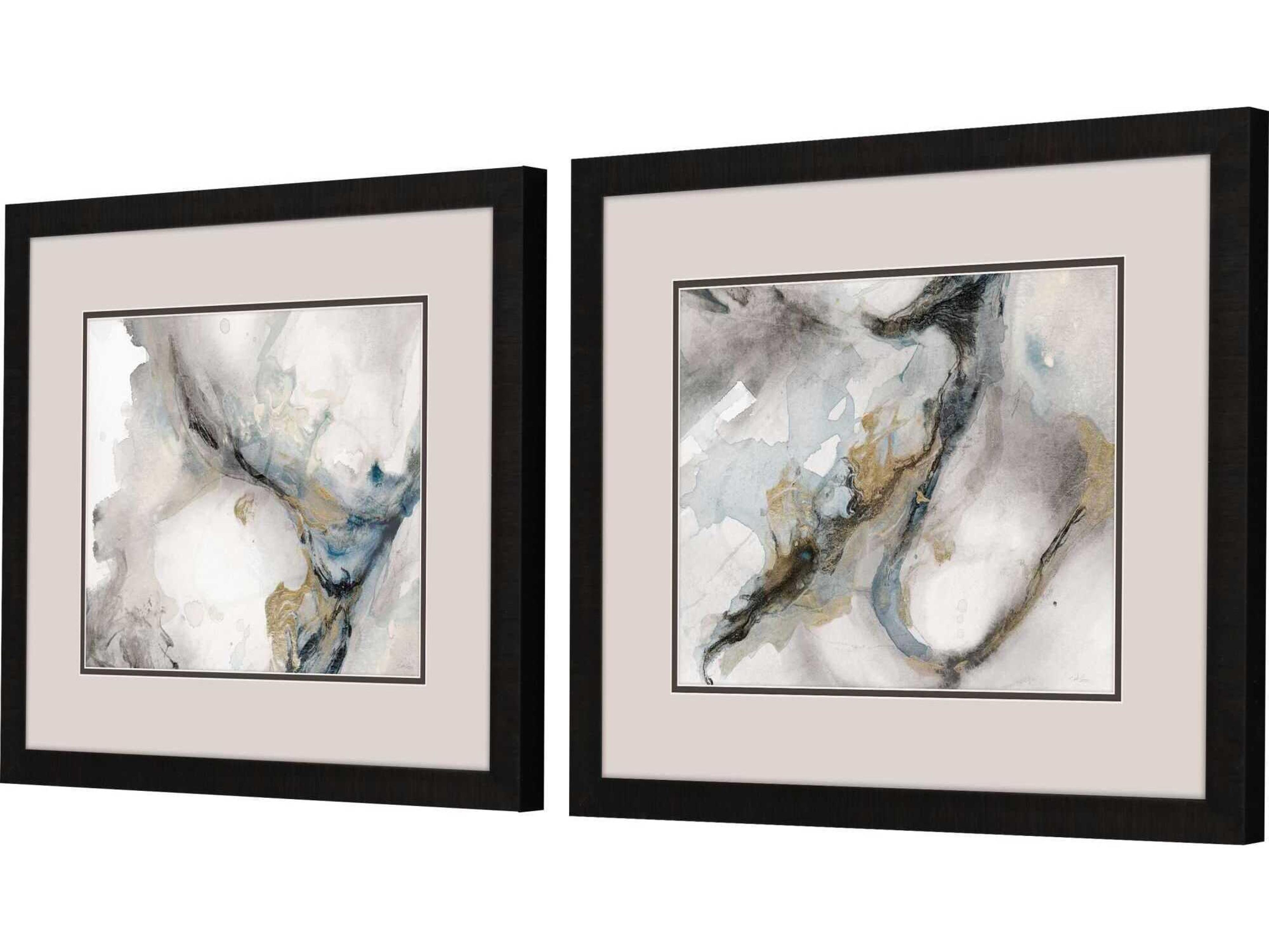 Paragon Abstract Meandering Wall Art Set of 2