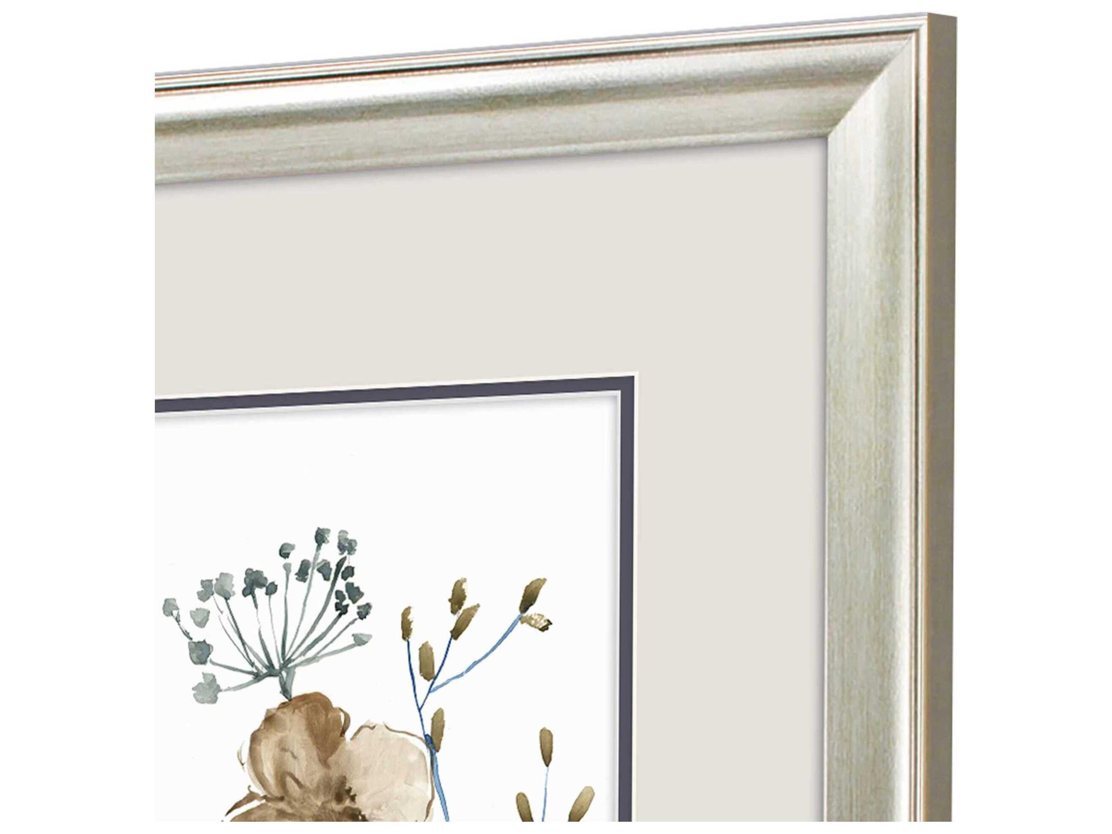 Paragon Florals Blue Blossoming Wall Art Set of 2