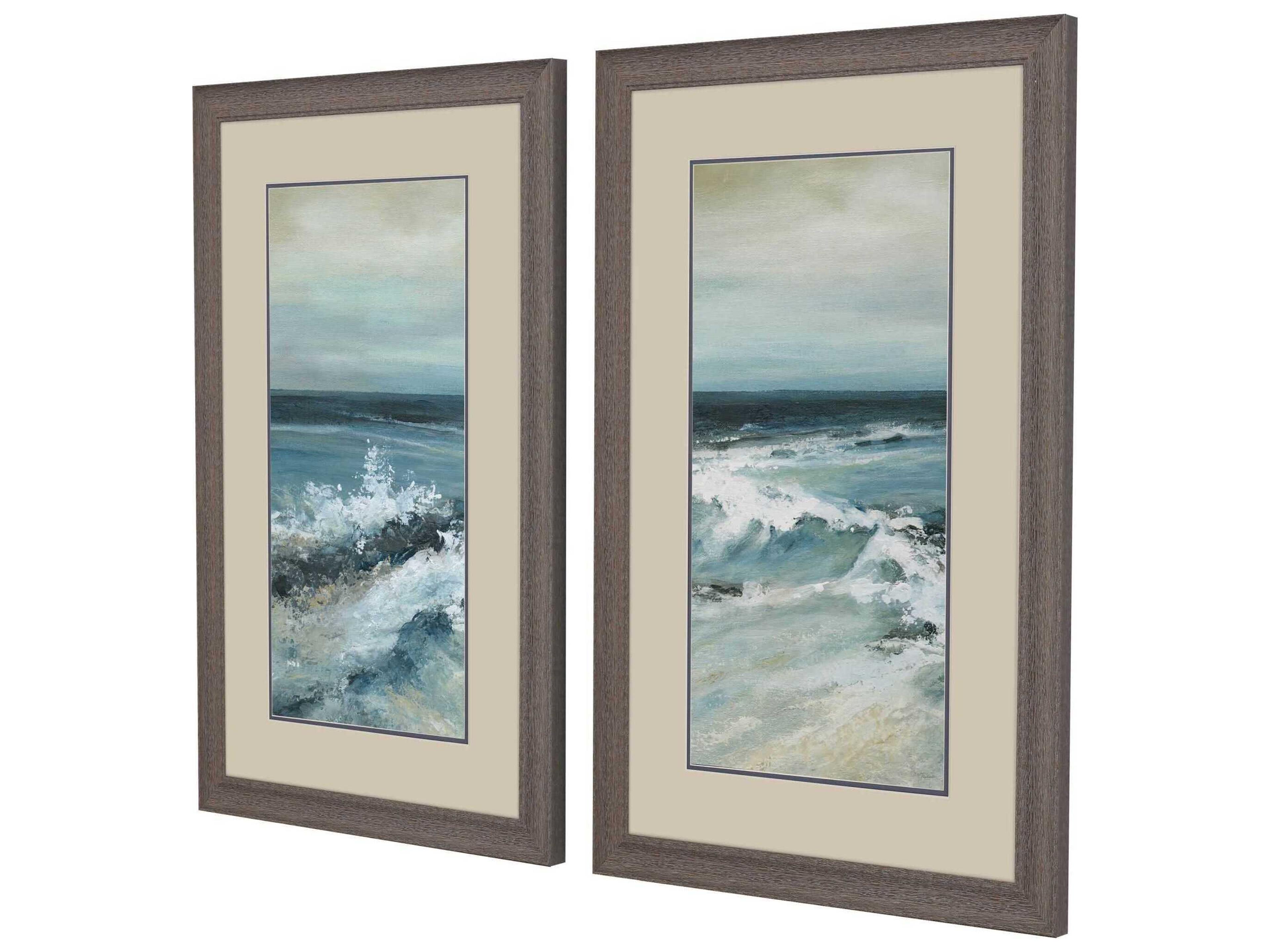 Paragon Waterside Converging Currents Wall Art Set of 2
