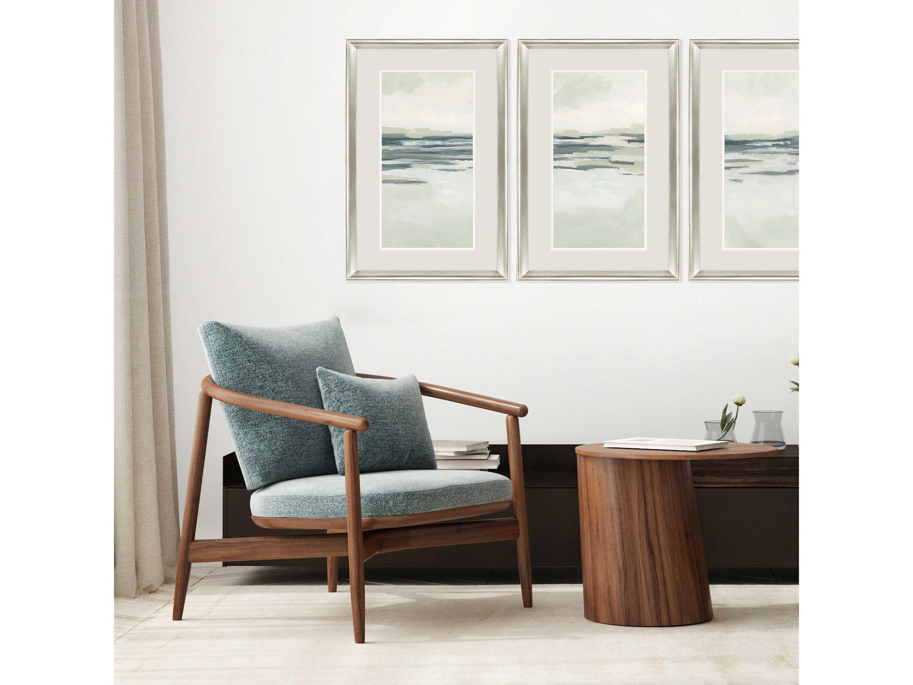 Paragon Waterside Moss Coastline-I Wall Art Set of 2