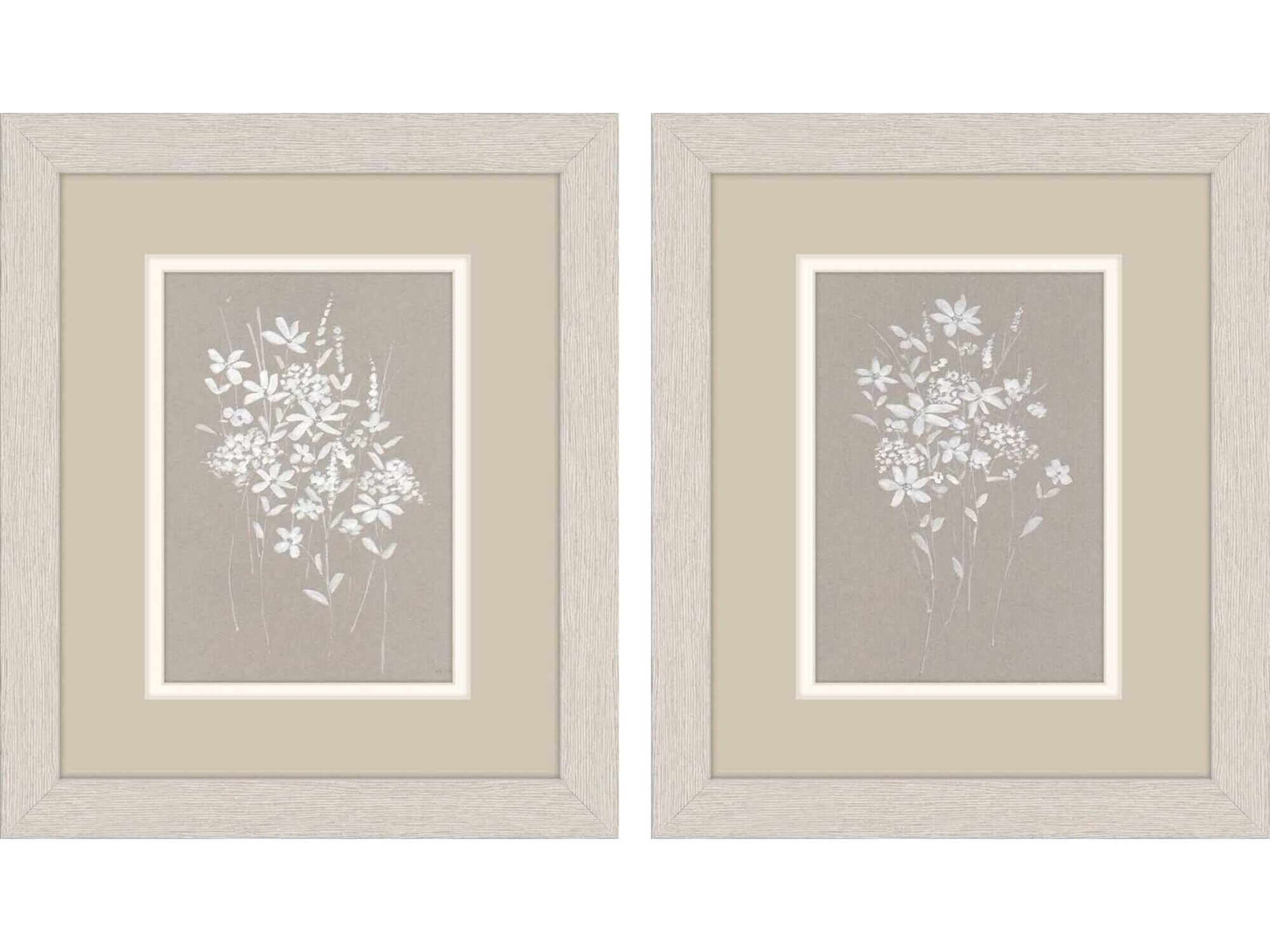 Paragon Delicate Botanicals Wall Art Set of 2