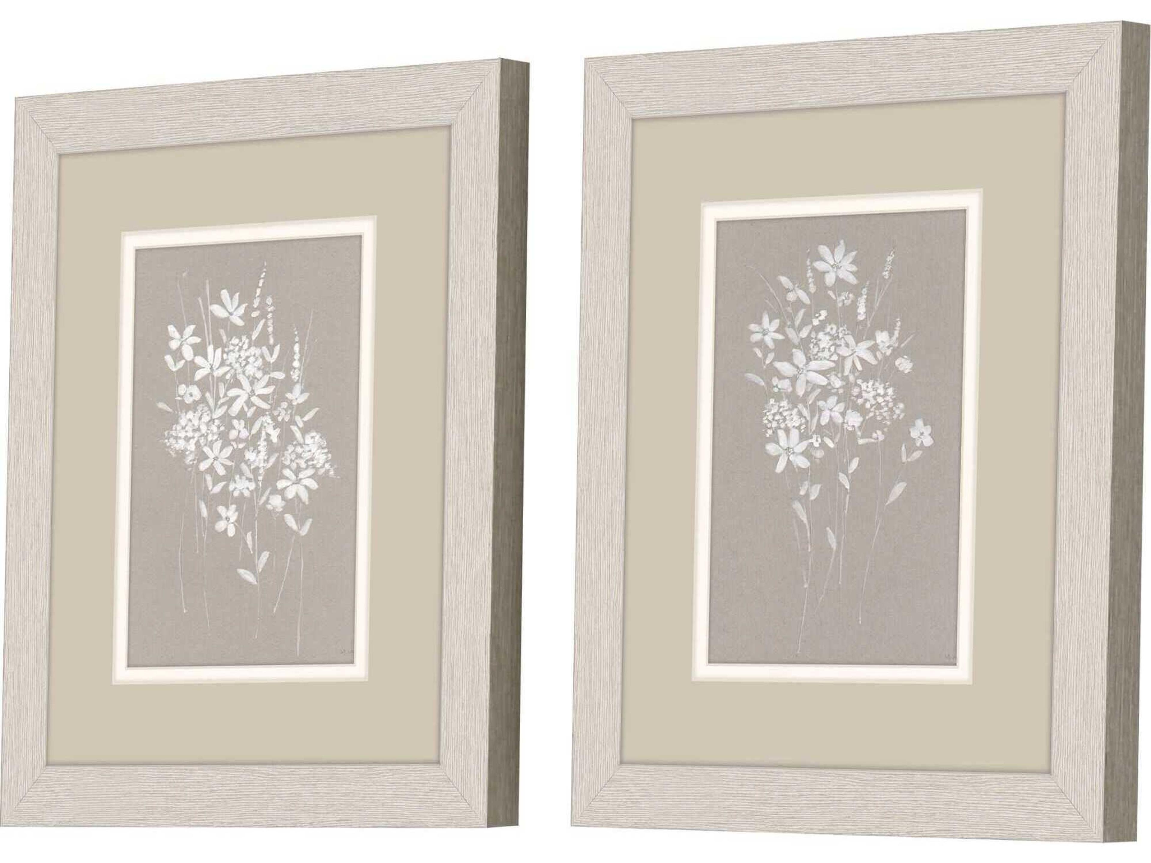 Paragon Delicate Botanicals Wall Art Set of 2
