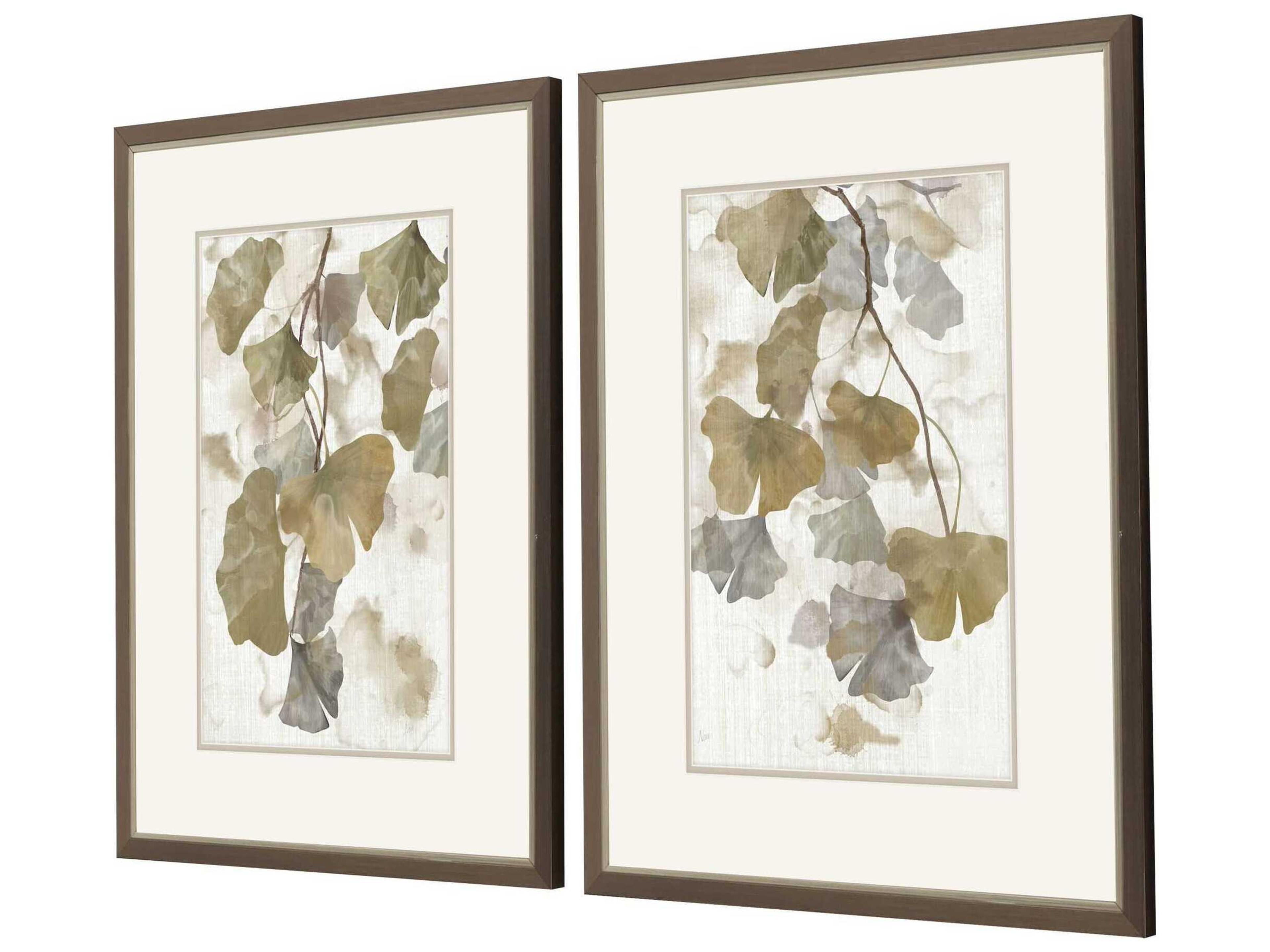 Paragon Gingko Accent Wall Art Set of 2
