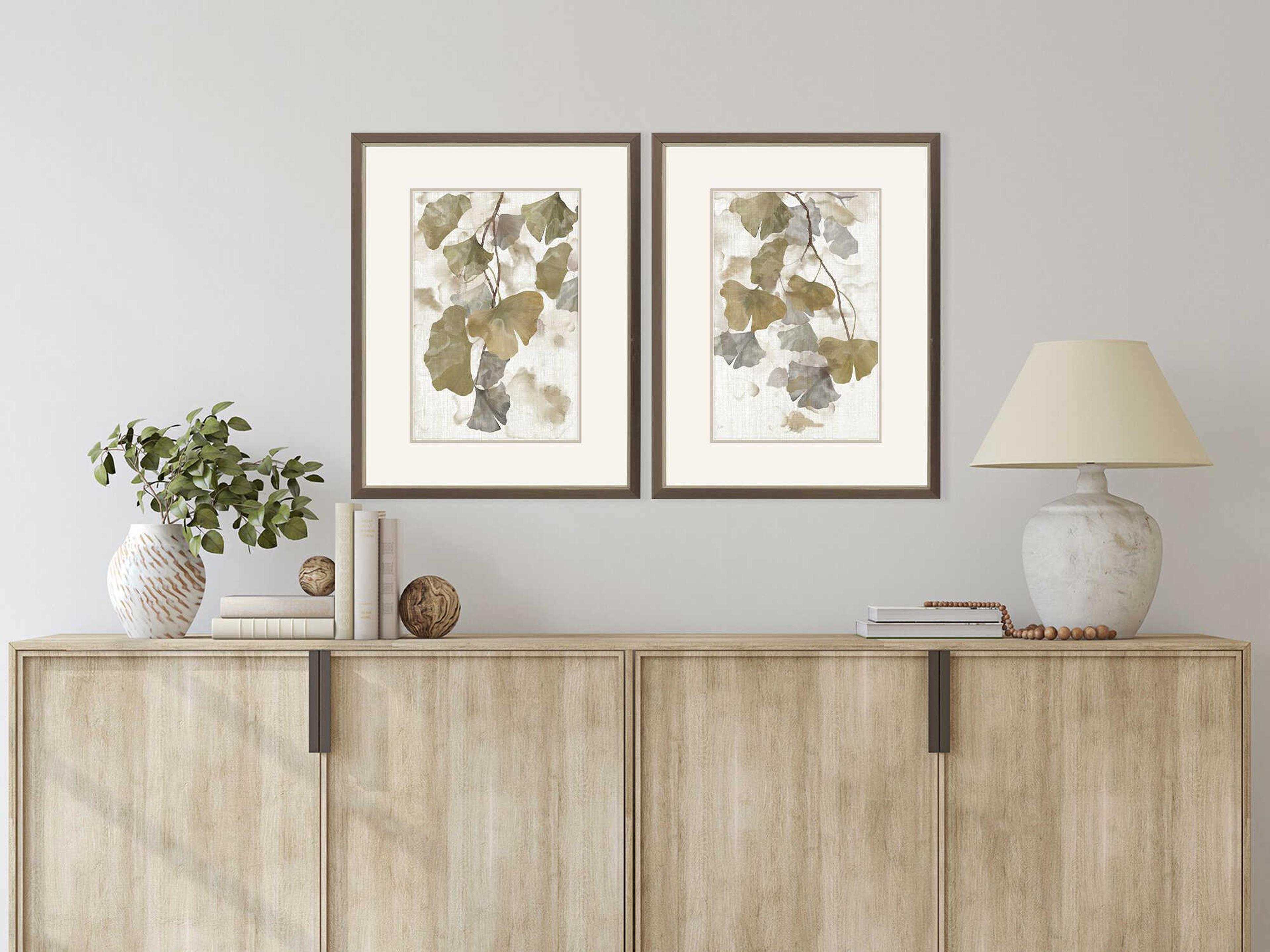 Paragon Gingko Accent Wall Art Set of 2