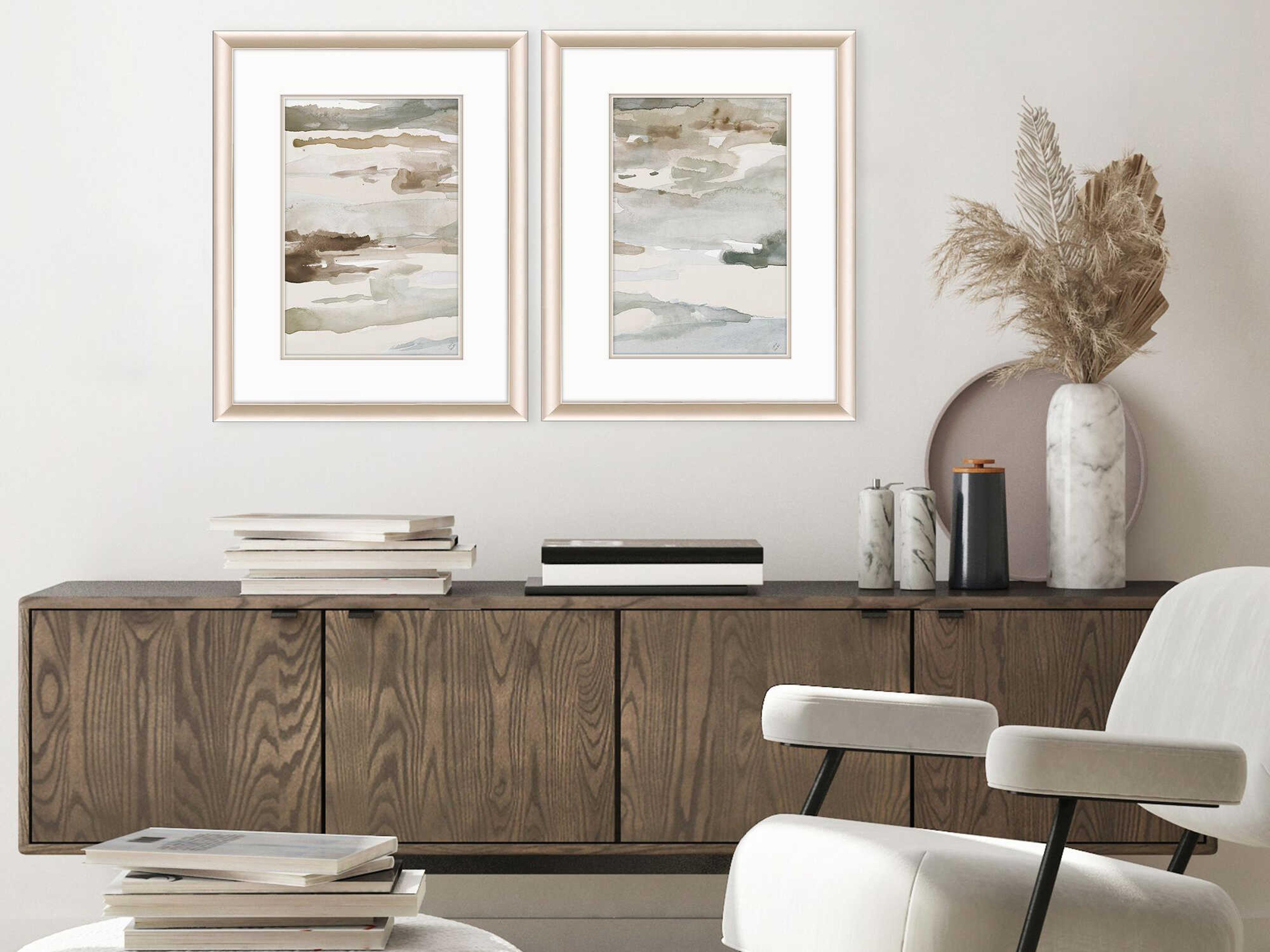 Paragon Many Layers Neutral Wall Art Set of 2
