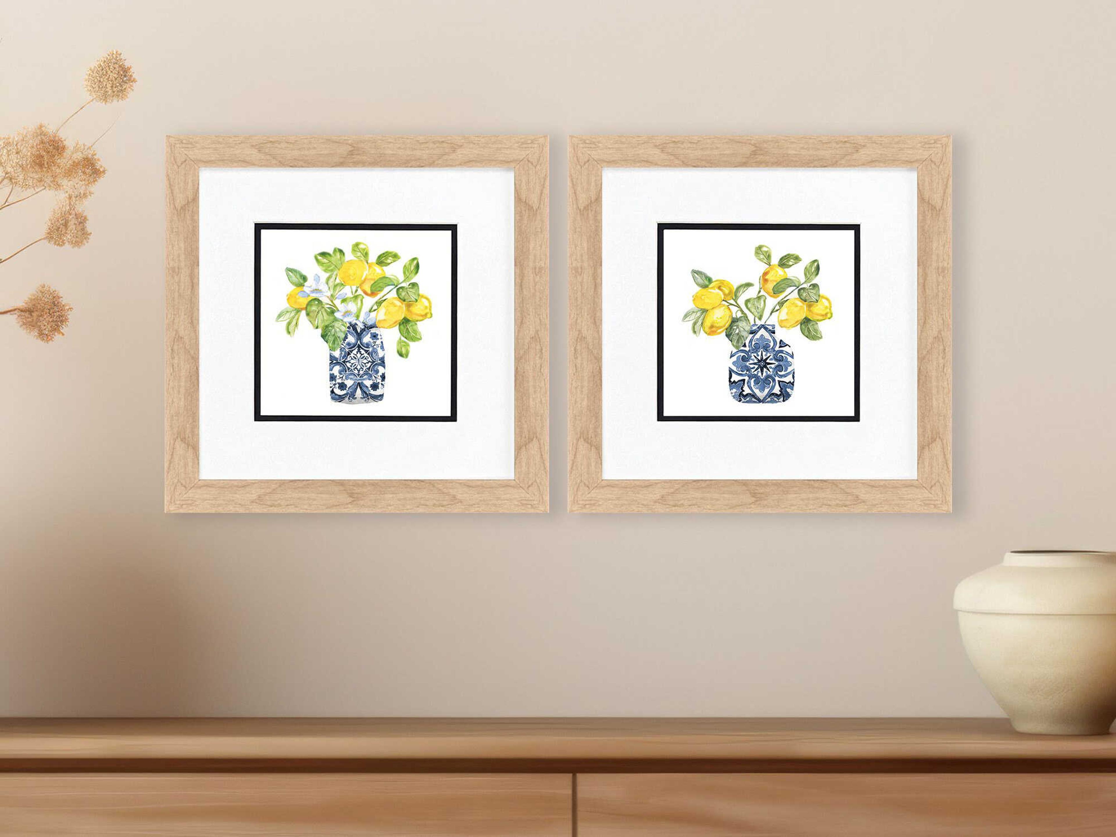 Paragon Culinary Lemon Life Wall Art Set of 2