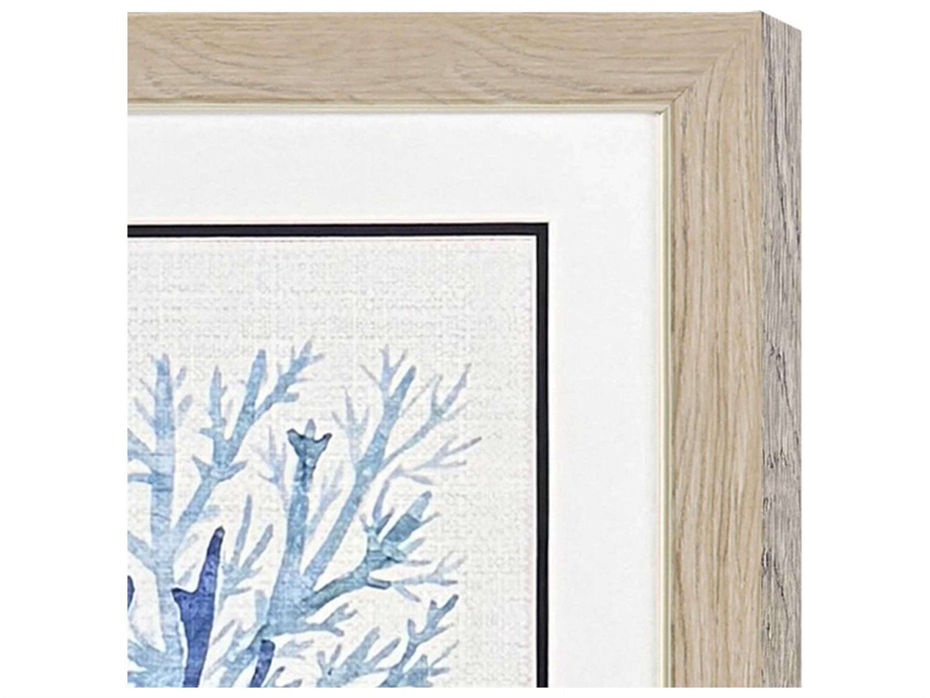 Paragon Waterside Coral Shades Wall Art Set of 2