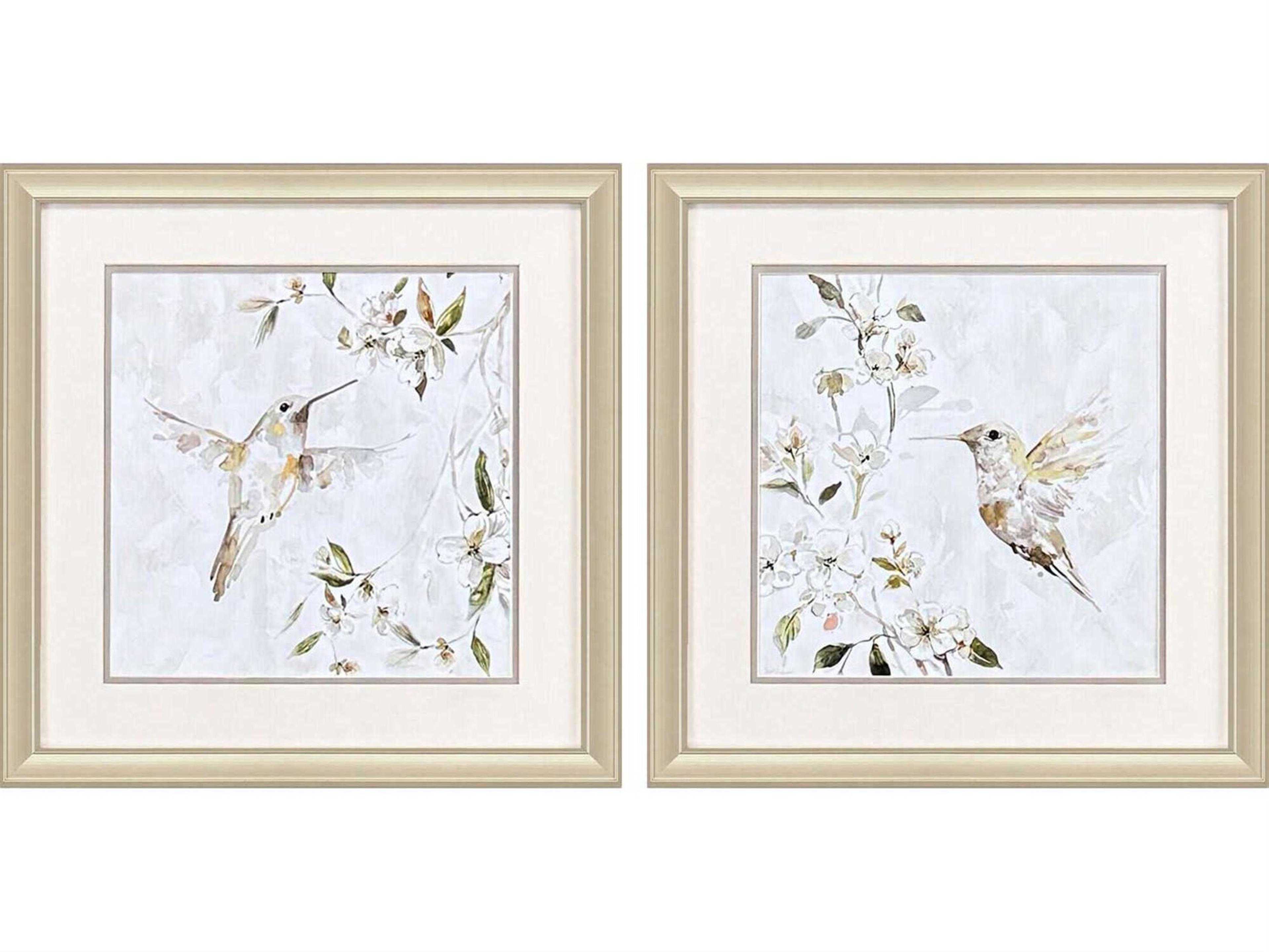 Paragon Animals Hummingbird Song Wall Art Set of 2