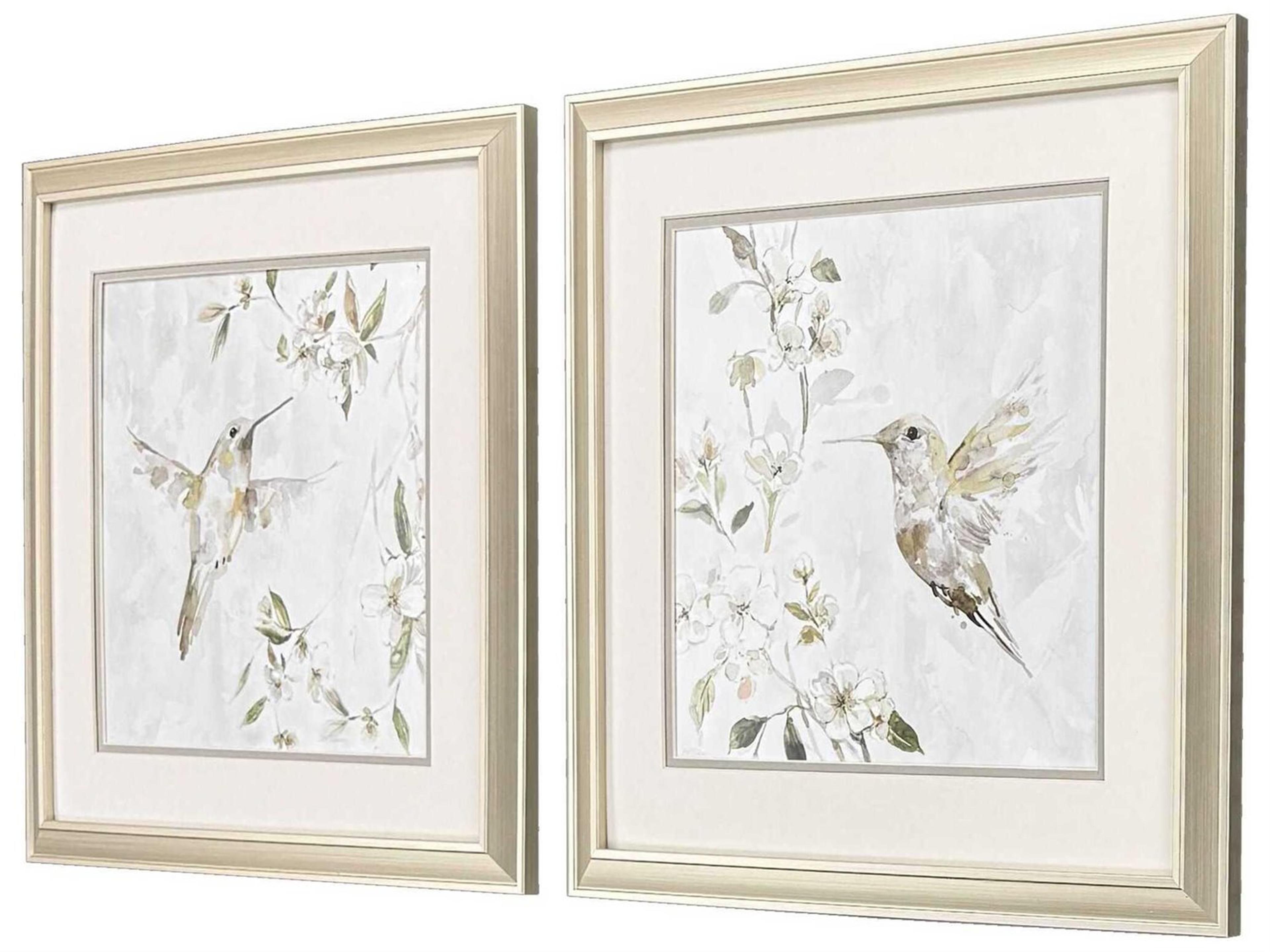 Paragon Animals Hummingbird Song Wall Art Set of 2