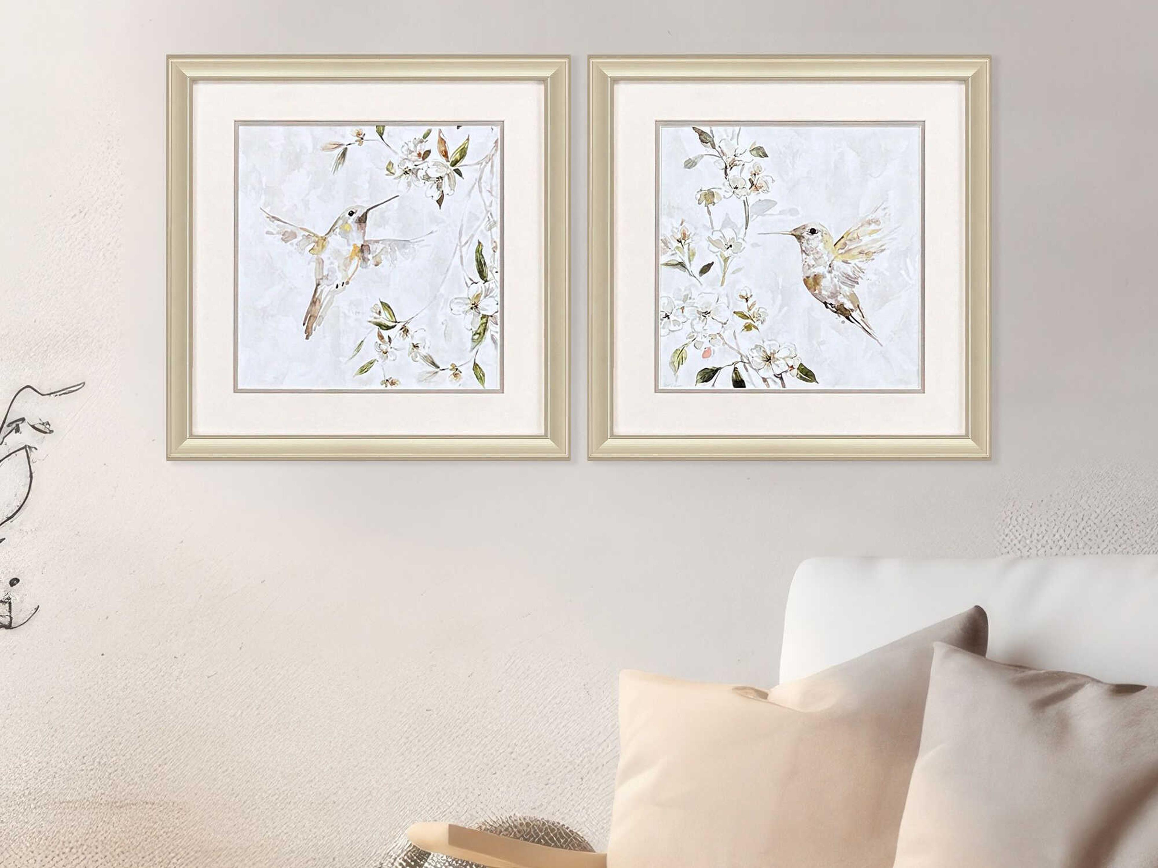 Paragon Animals Hummingbird Song Wall Art Set of 2