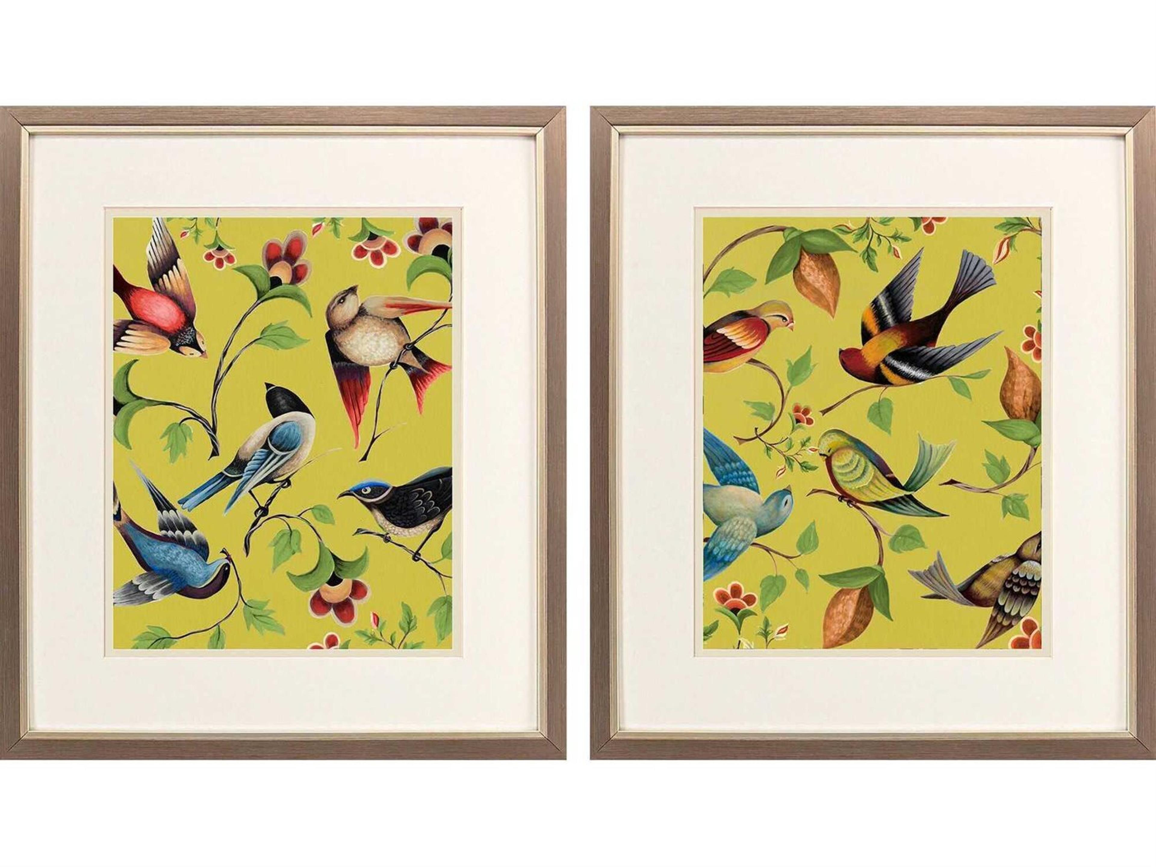 Animals Friends Meeting Wall Art Set of 2