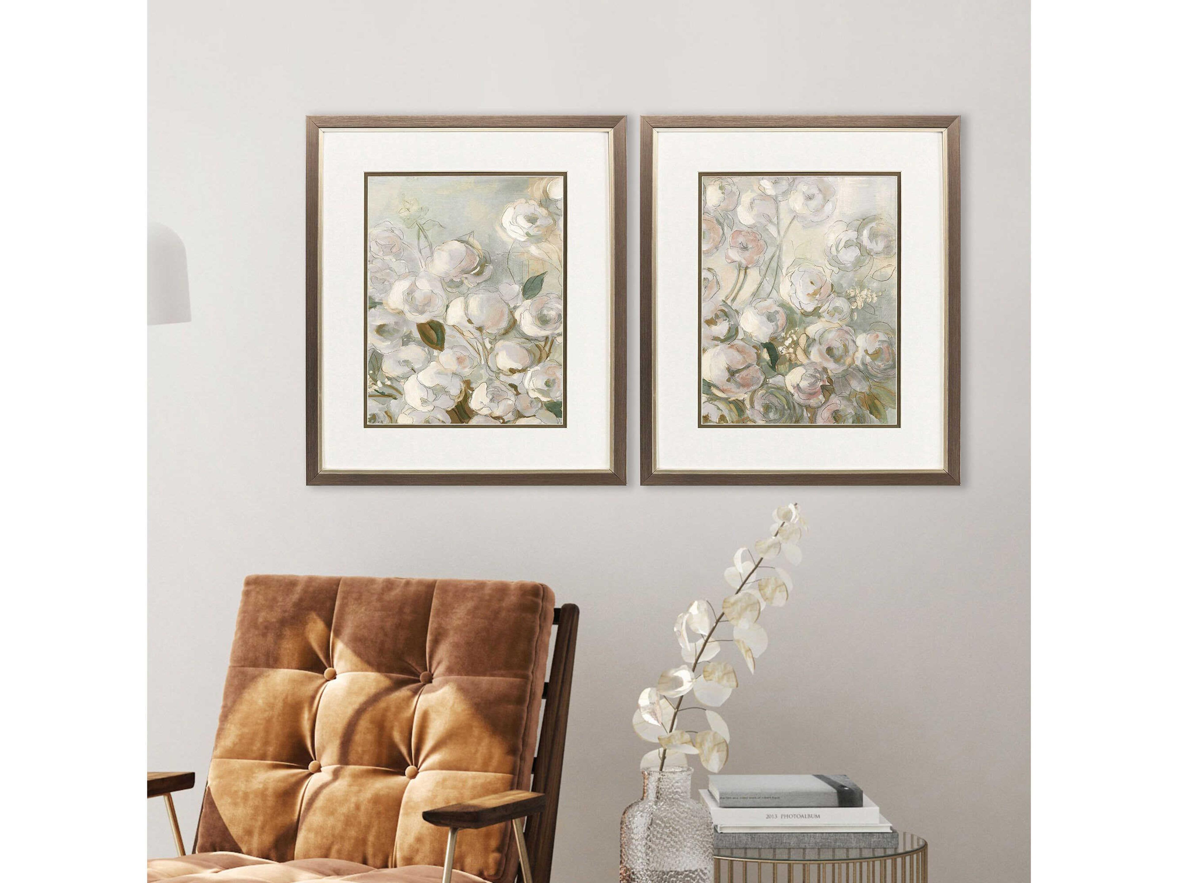 Paragon Florals Climbing Roses Wall Art Set of 2