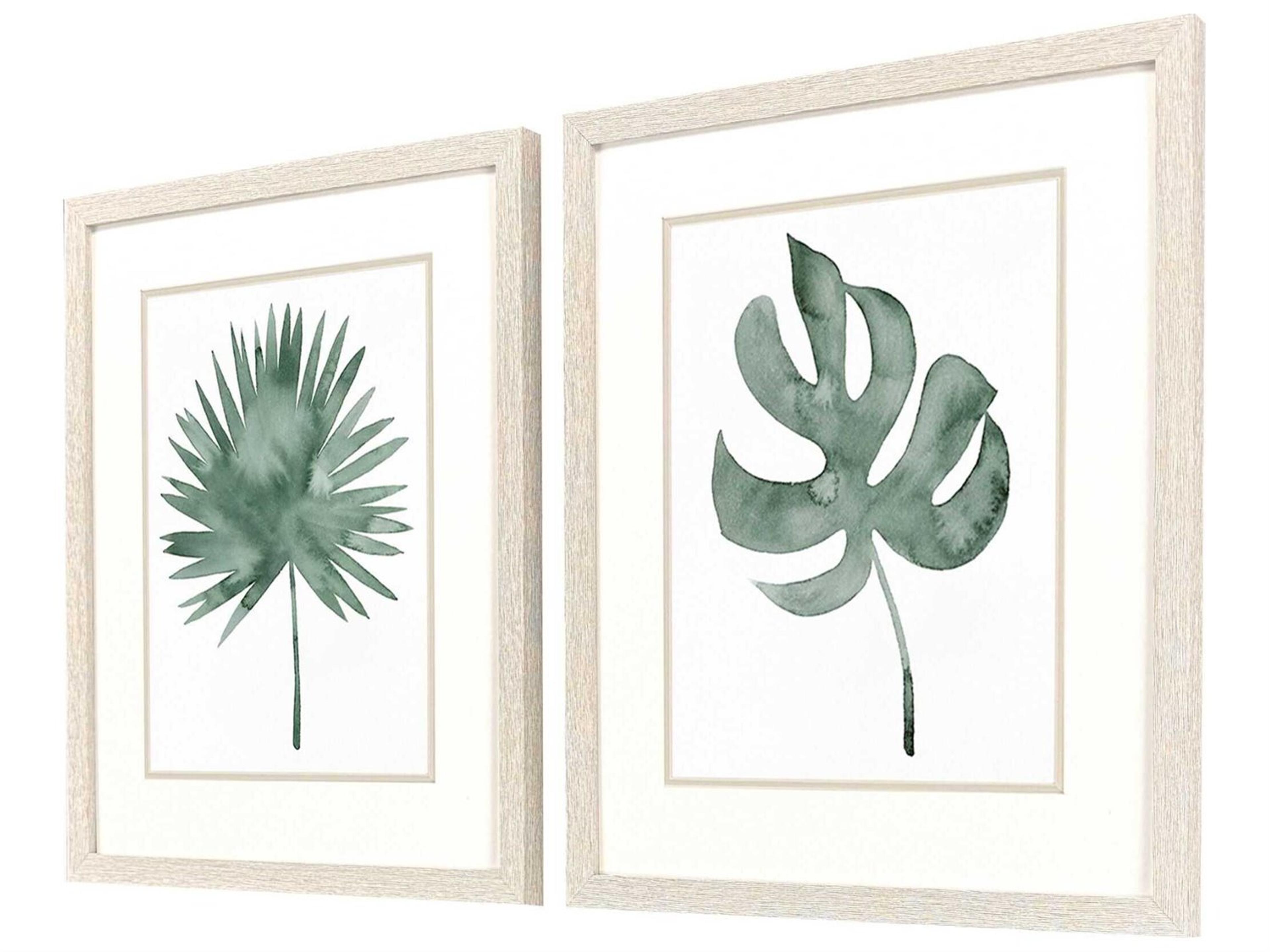 Paragon Florals Plant Press Wall Art Set of 2