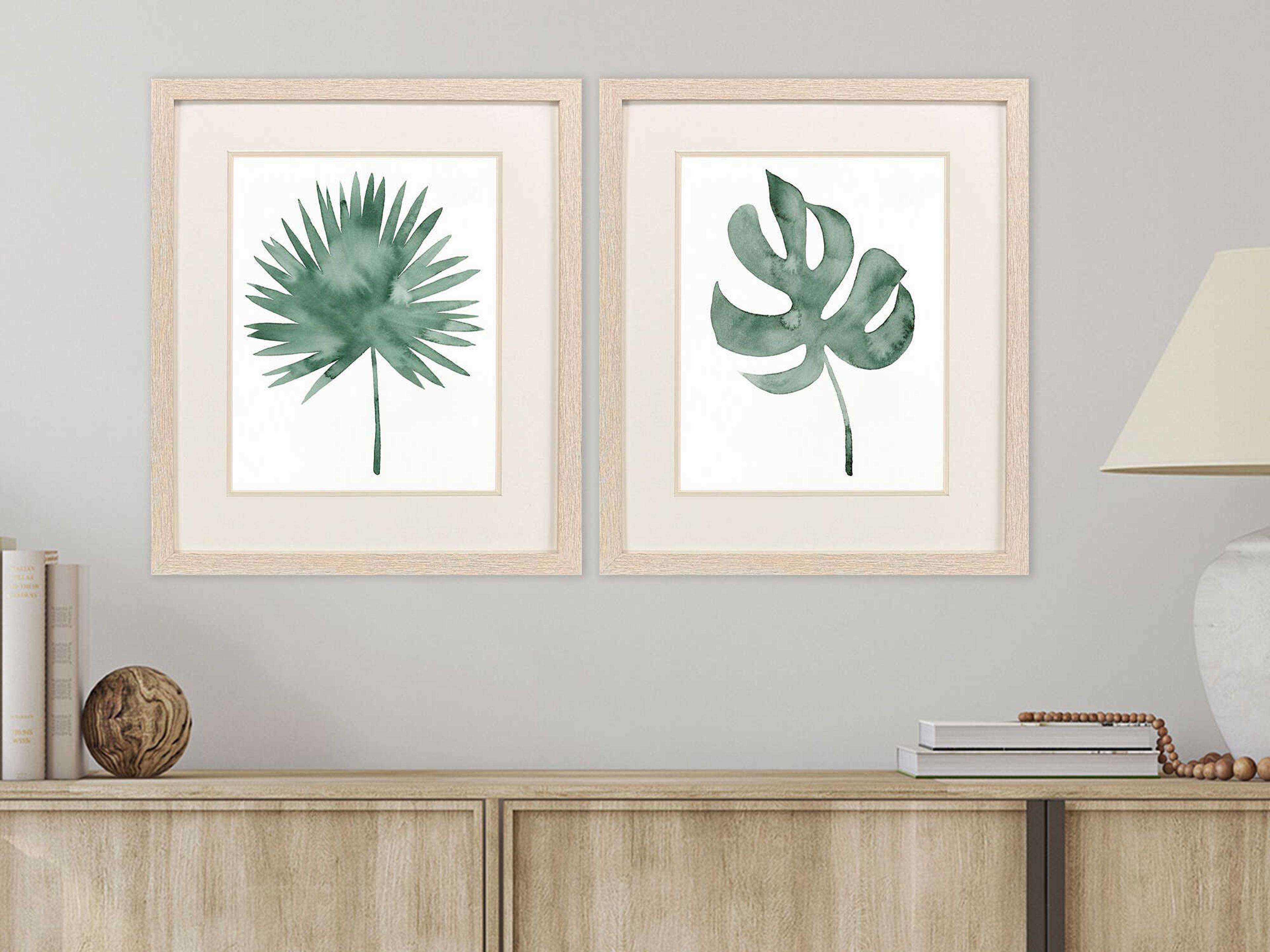 Paragon Florals Plant Press Wall Art Set of 2