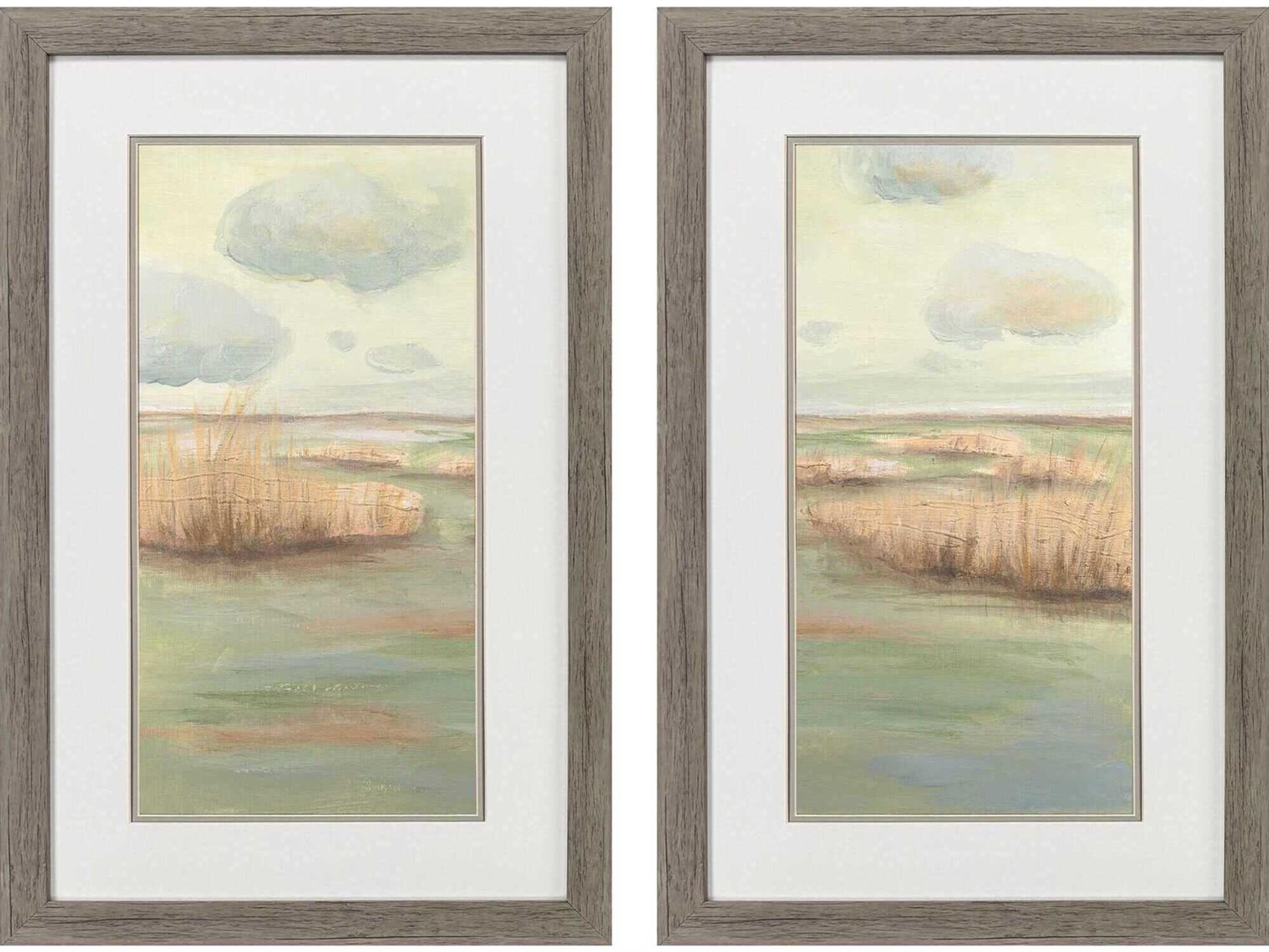 Paragon Waterside Wetlands Wall Art Set of 2