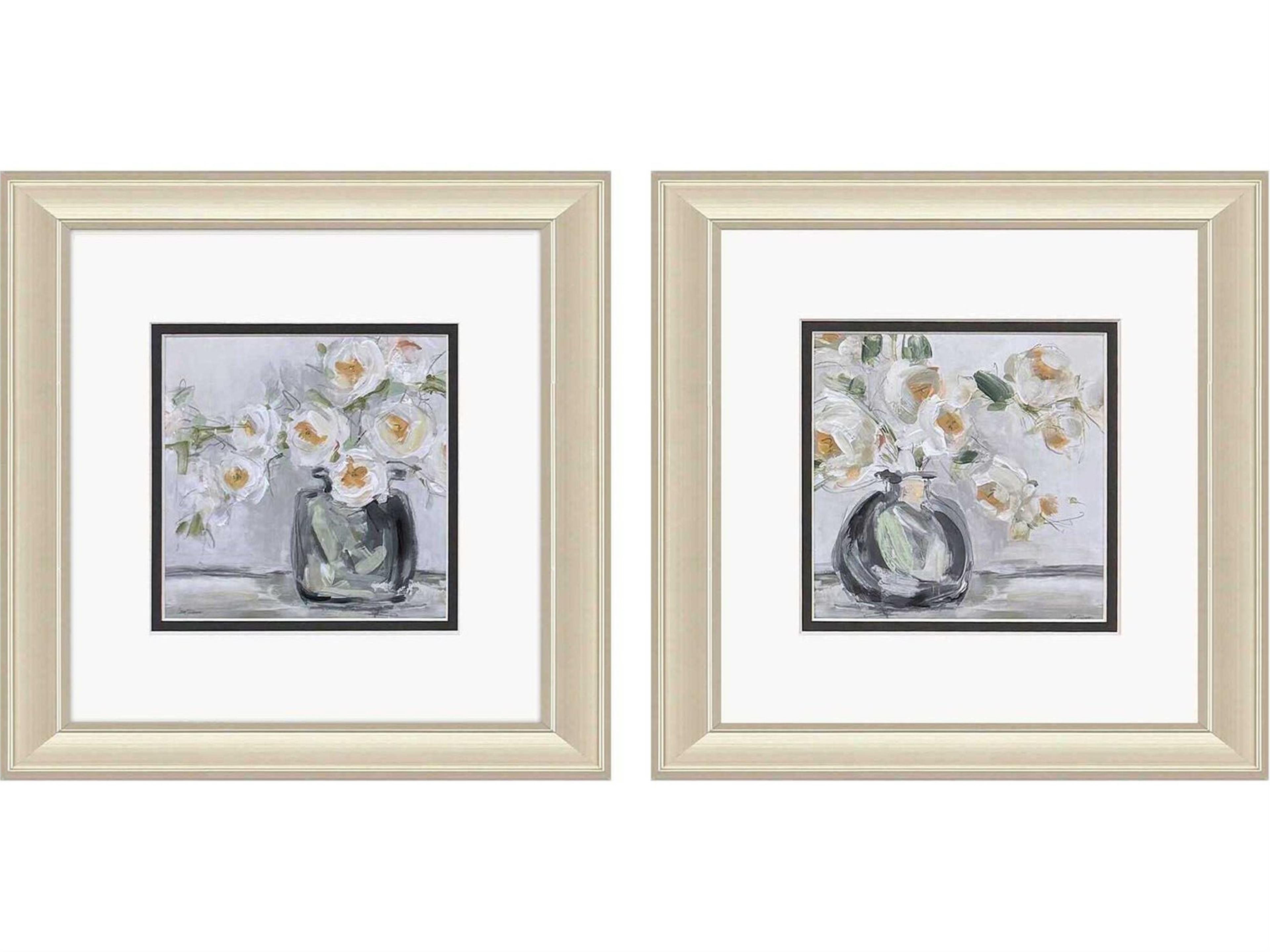 Florals Rendition Rhapsody Wall Art Set of 2
