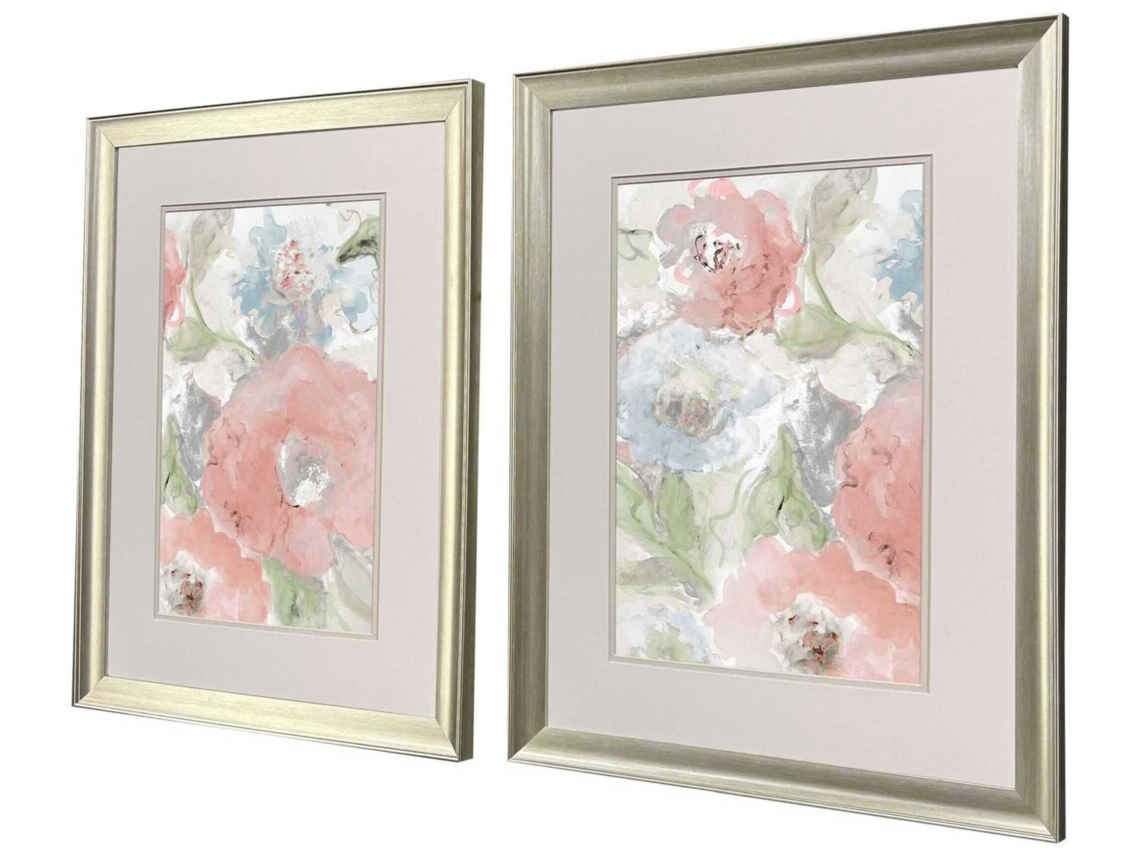 Paragon Florals Spring in Provence Wall Art Set of 2