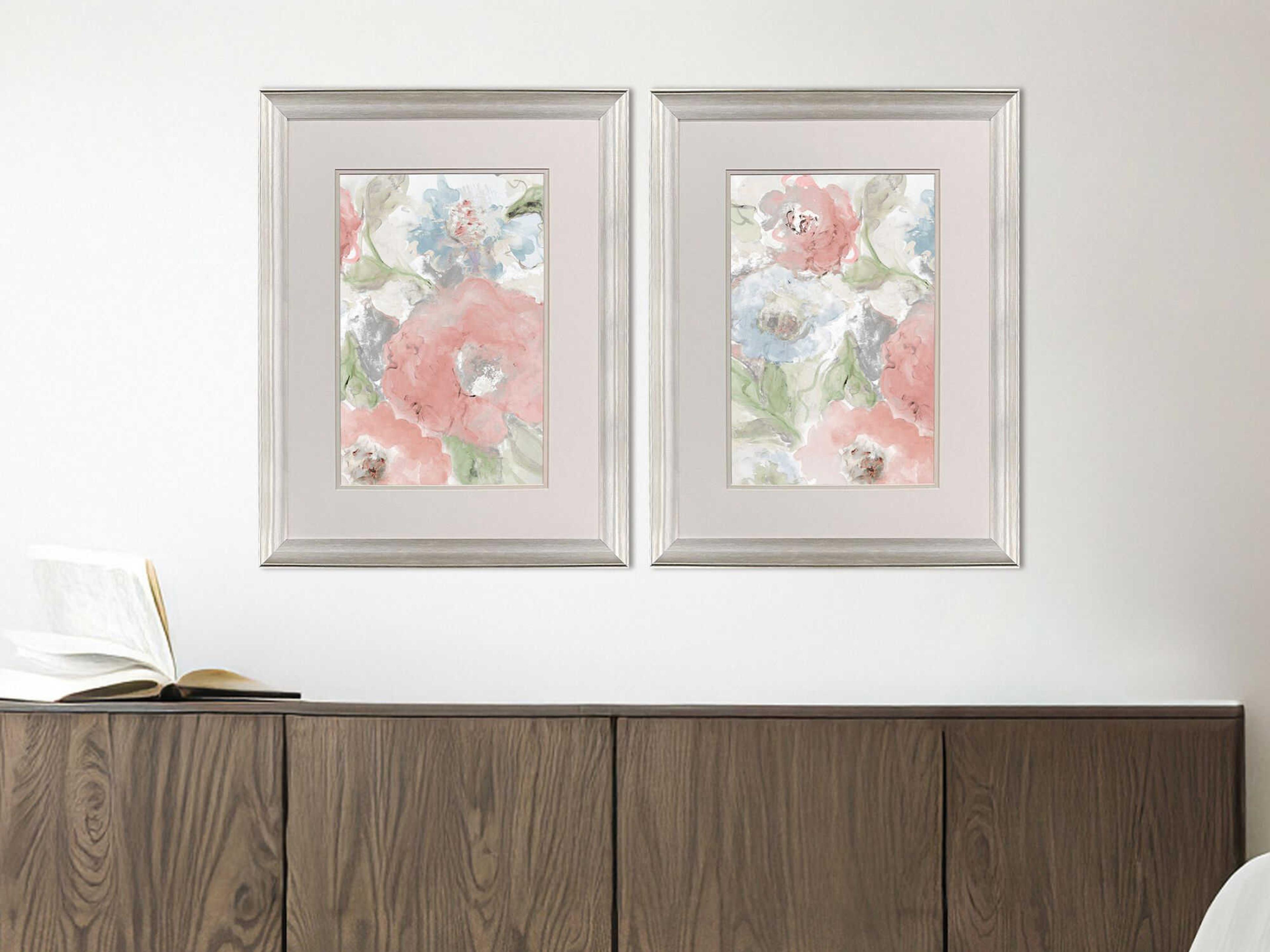 Paragon Florals Spring in Provence Wall Art Set of 2