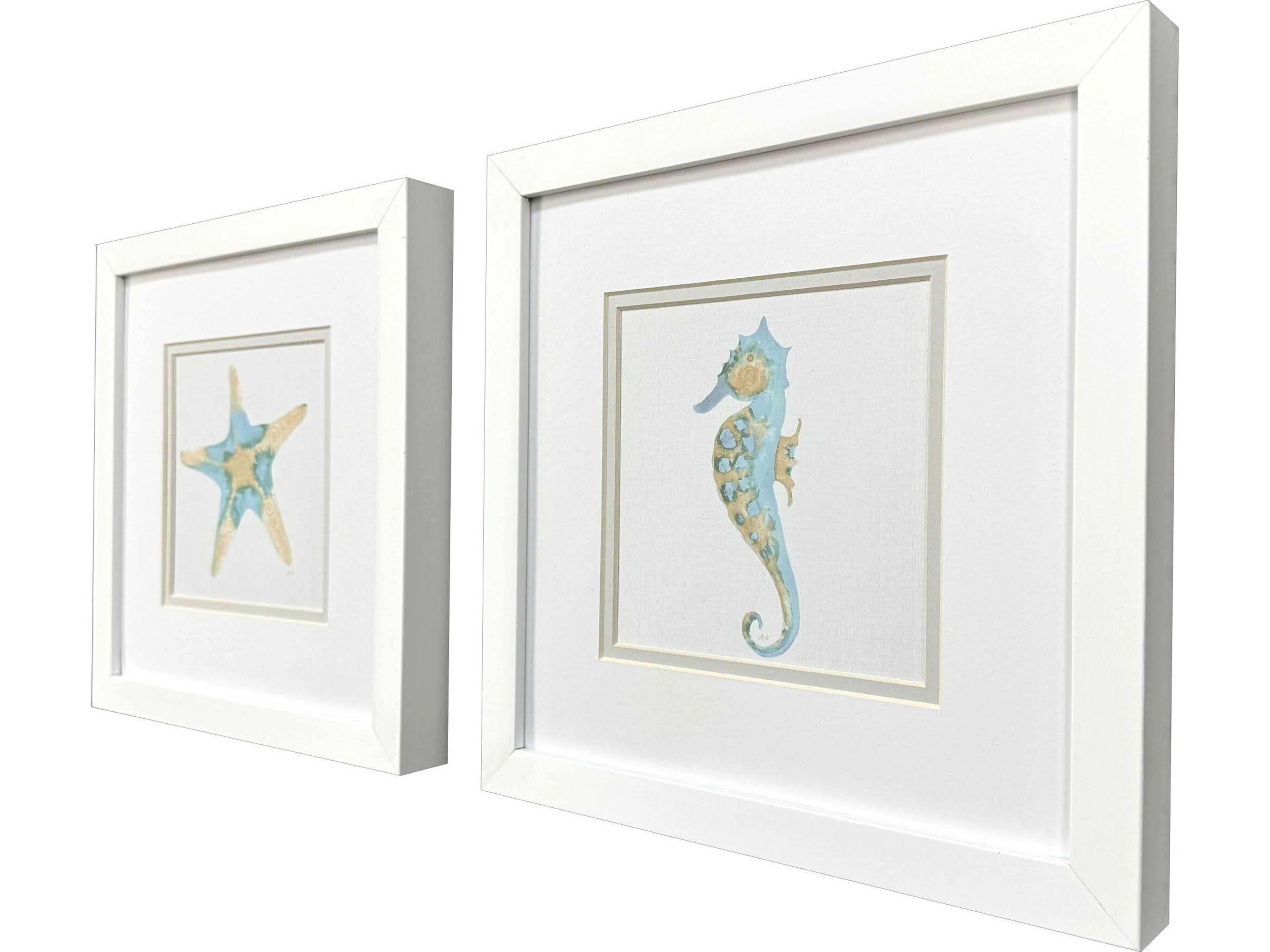 Paragon Sea Creatures I Framed Art - Set of 2