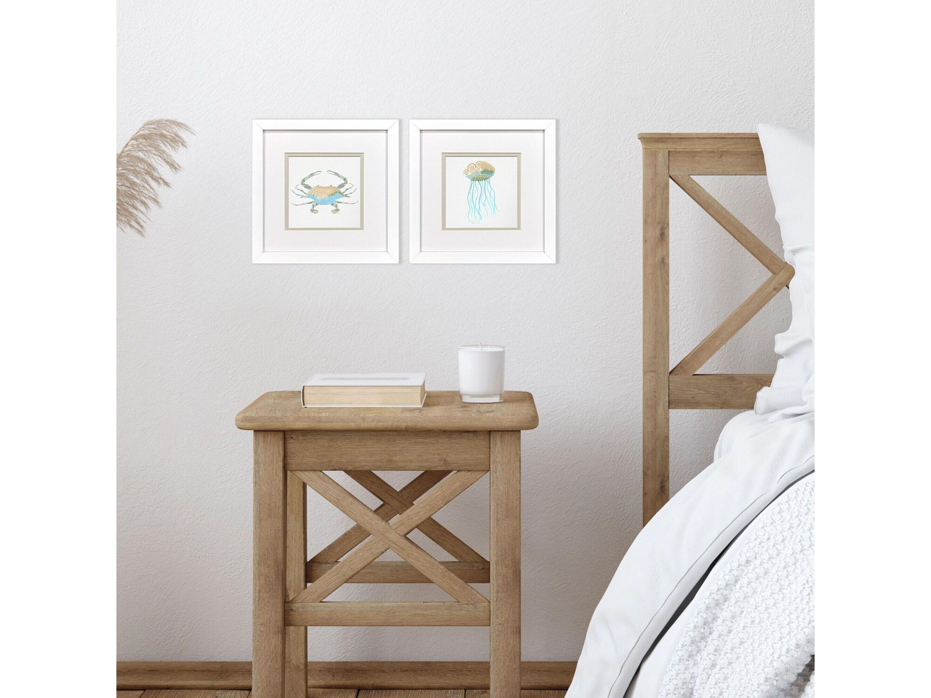 Paragon Sea Creatures II Framed Art - Set of 2