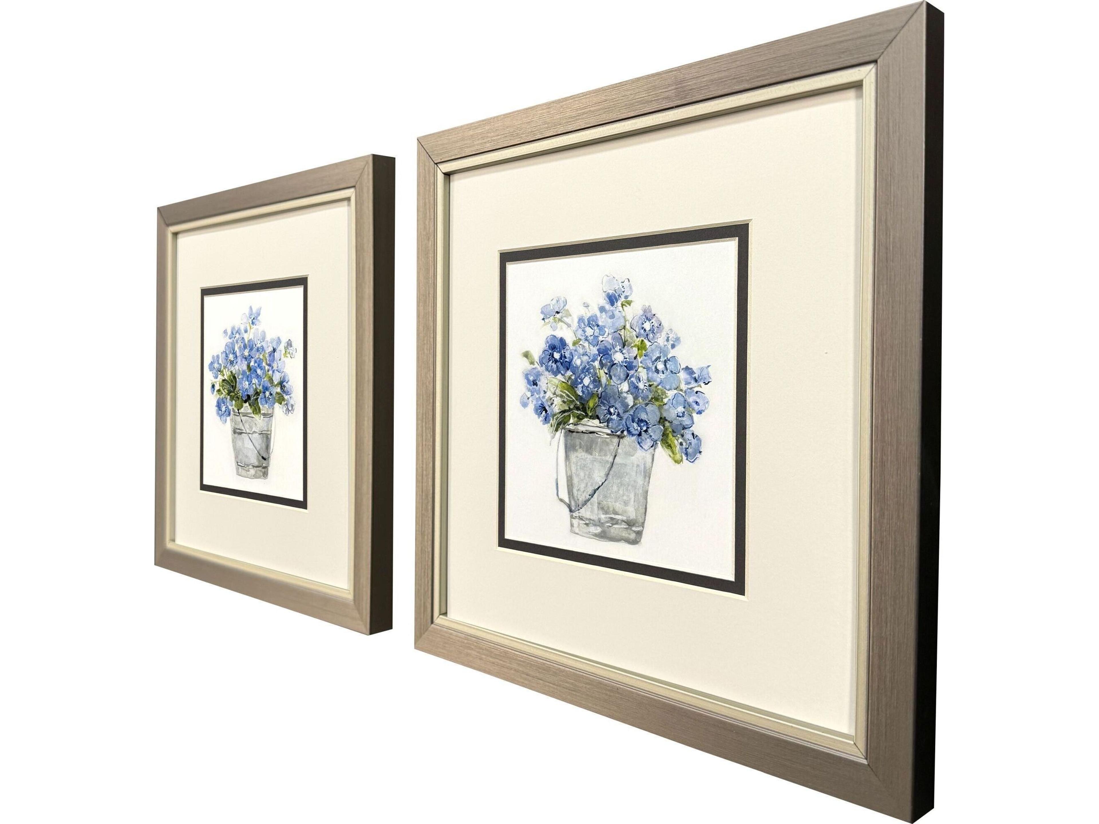 Paragon Bluebells Framed Art - Set of 2