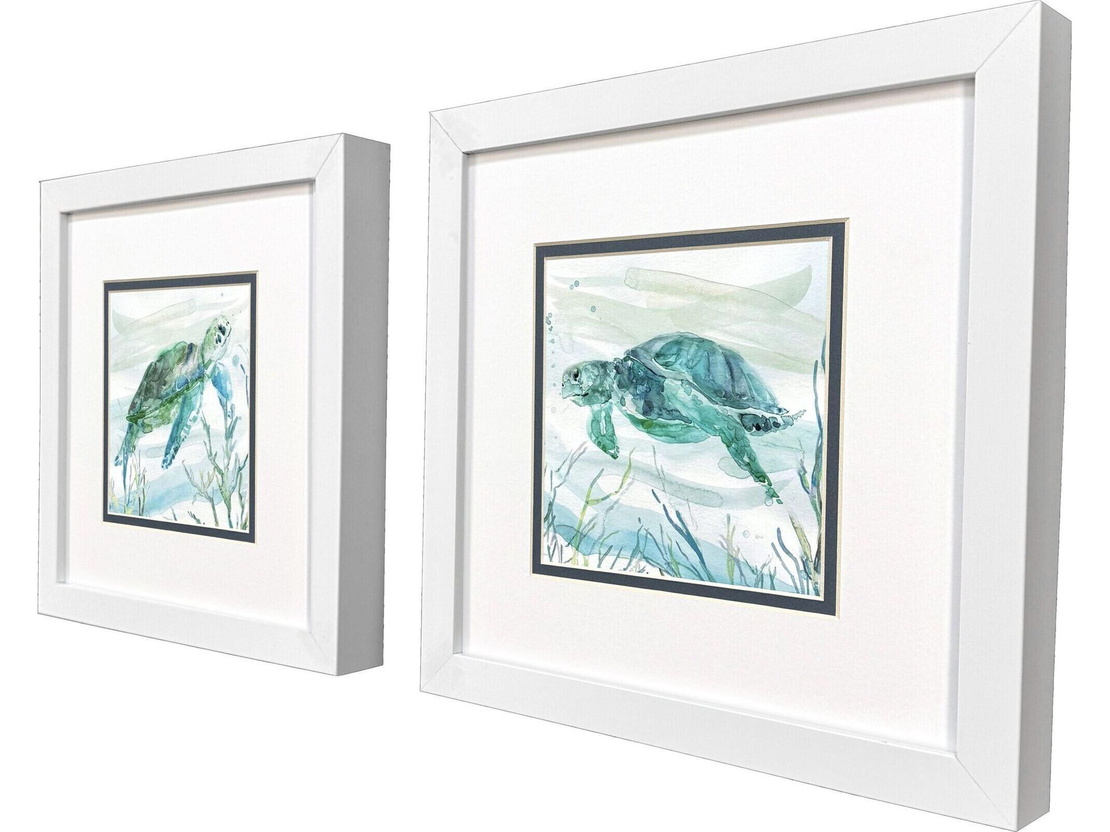 Paragon Tropical Current Framed Art - Set of 2