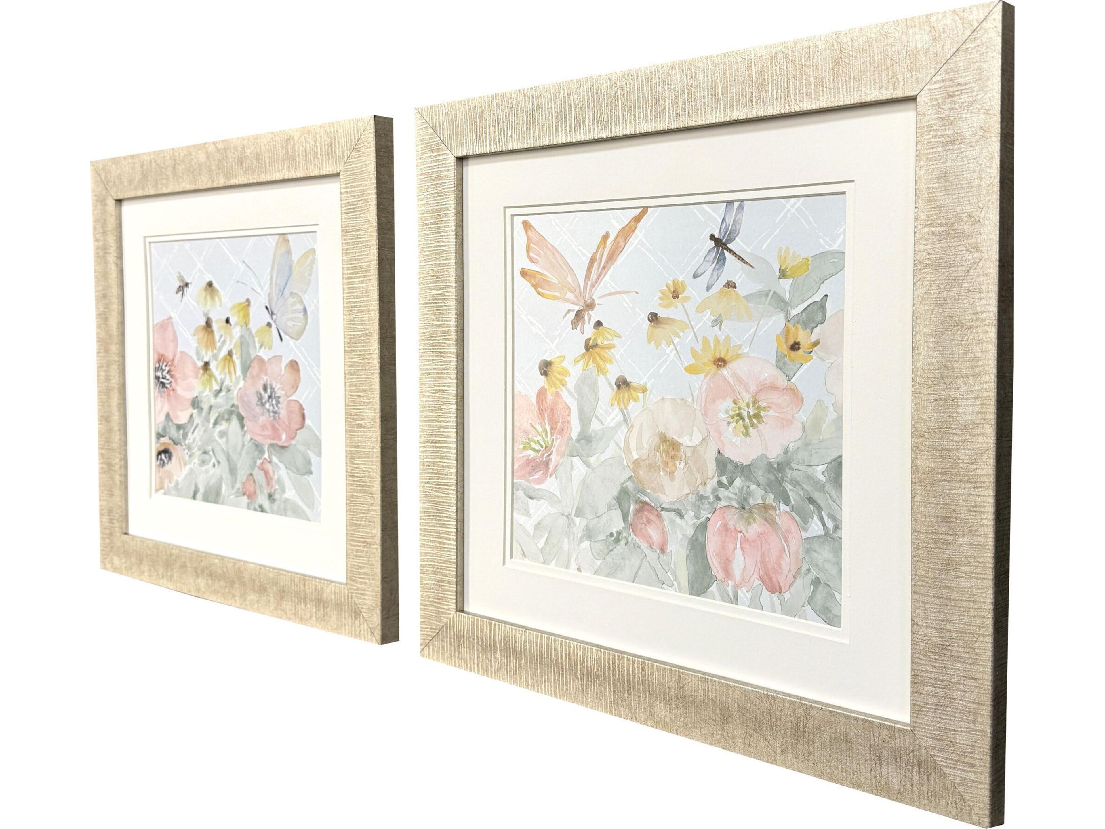 Paragon Garden Joy Framed Art - Set of 2