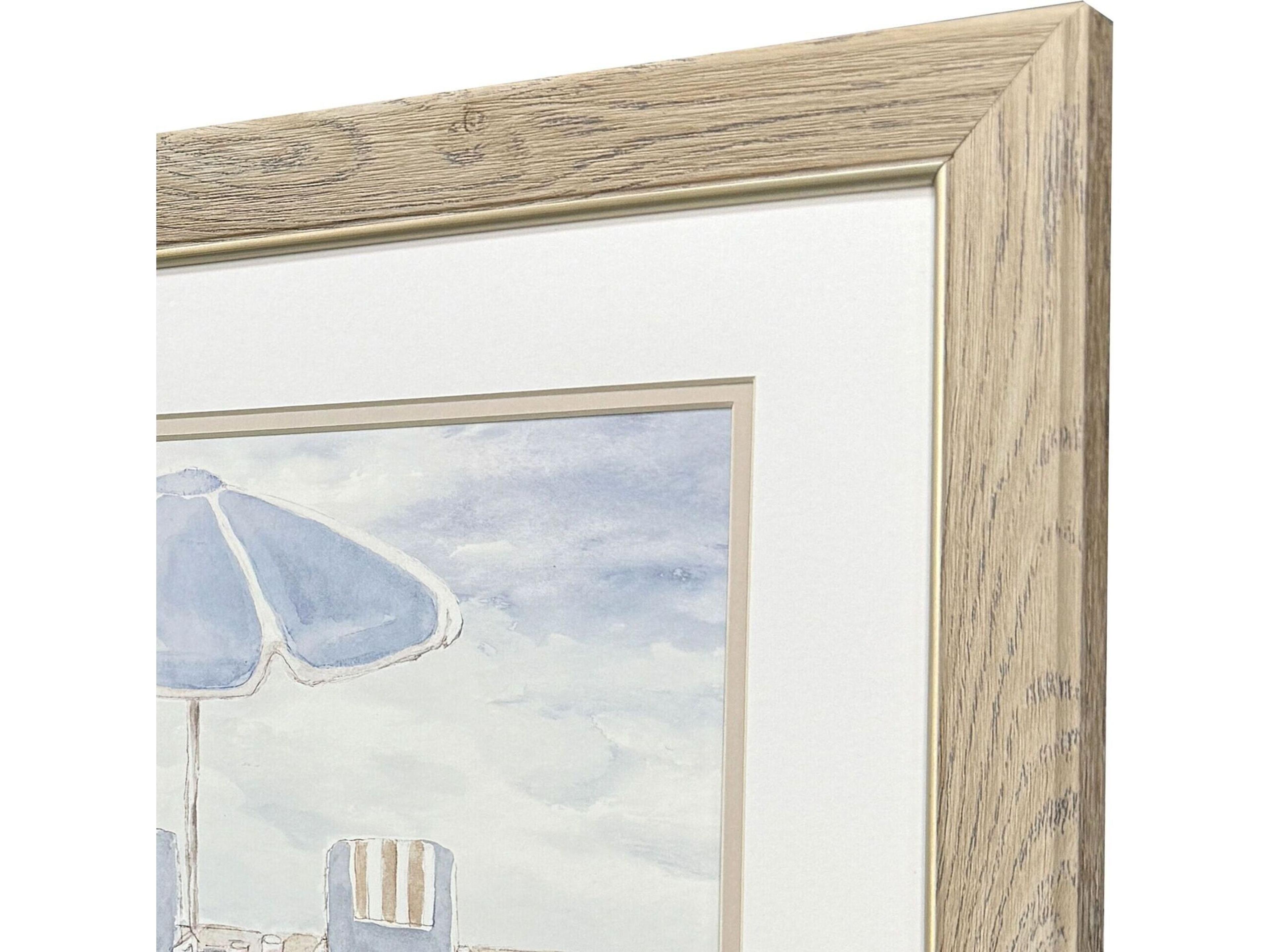 Paragon Peaceful Poolside Framed Art - Set of 2