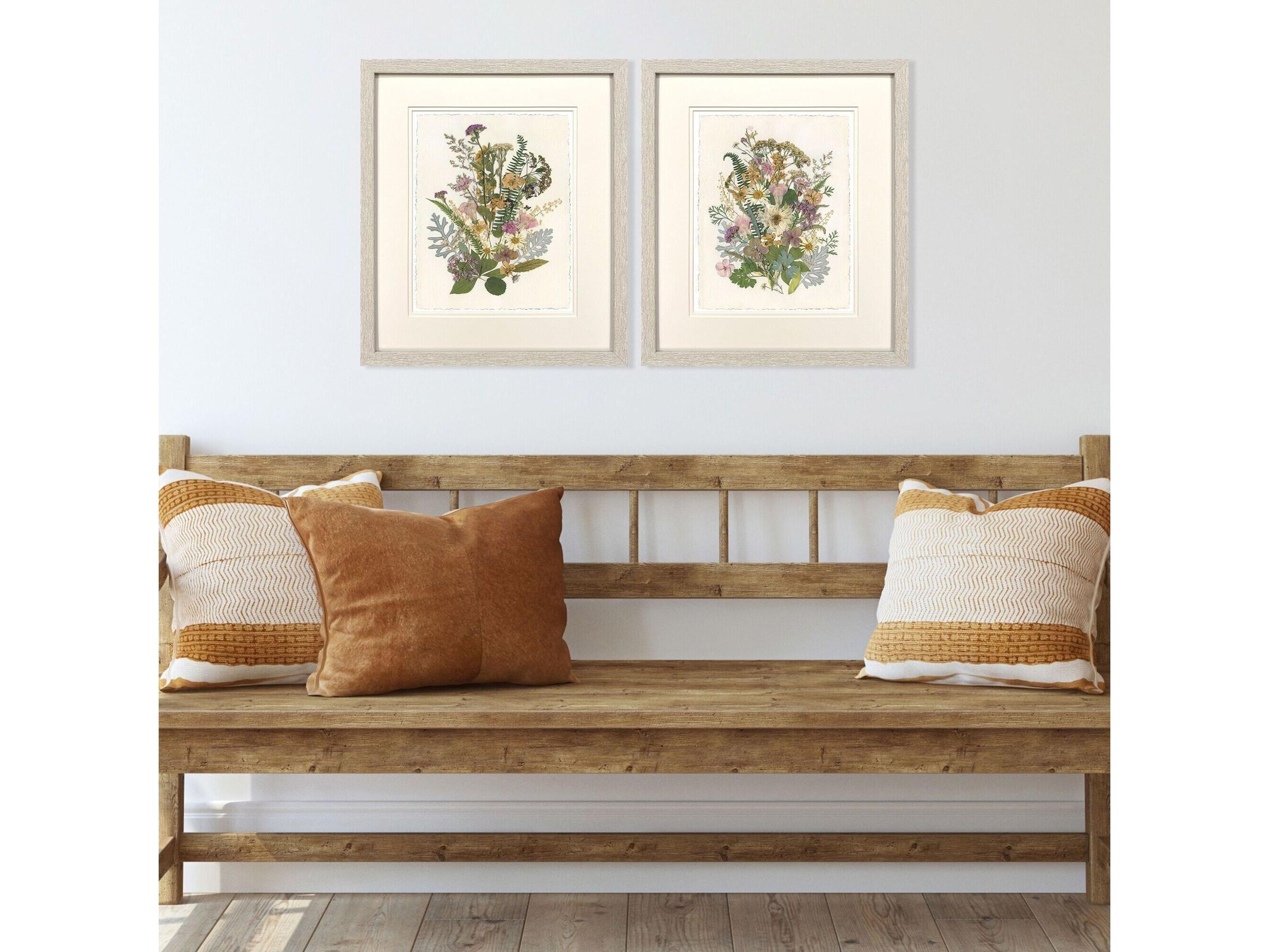 Paragon Organica Bouquet Framed Art - Set of 2
