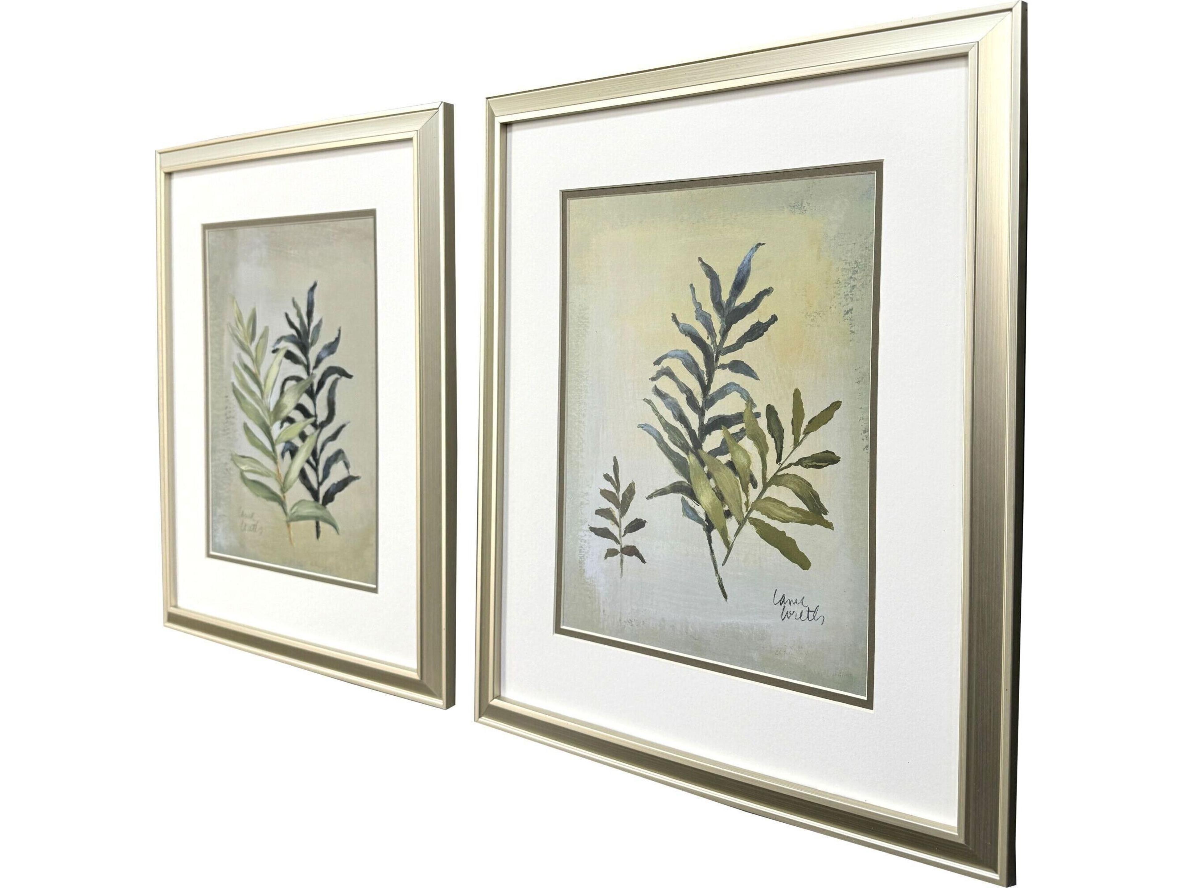 Paragon Ferns Aglow Framed Art - Set of 2