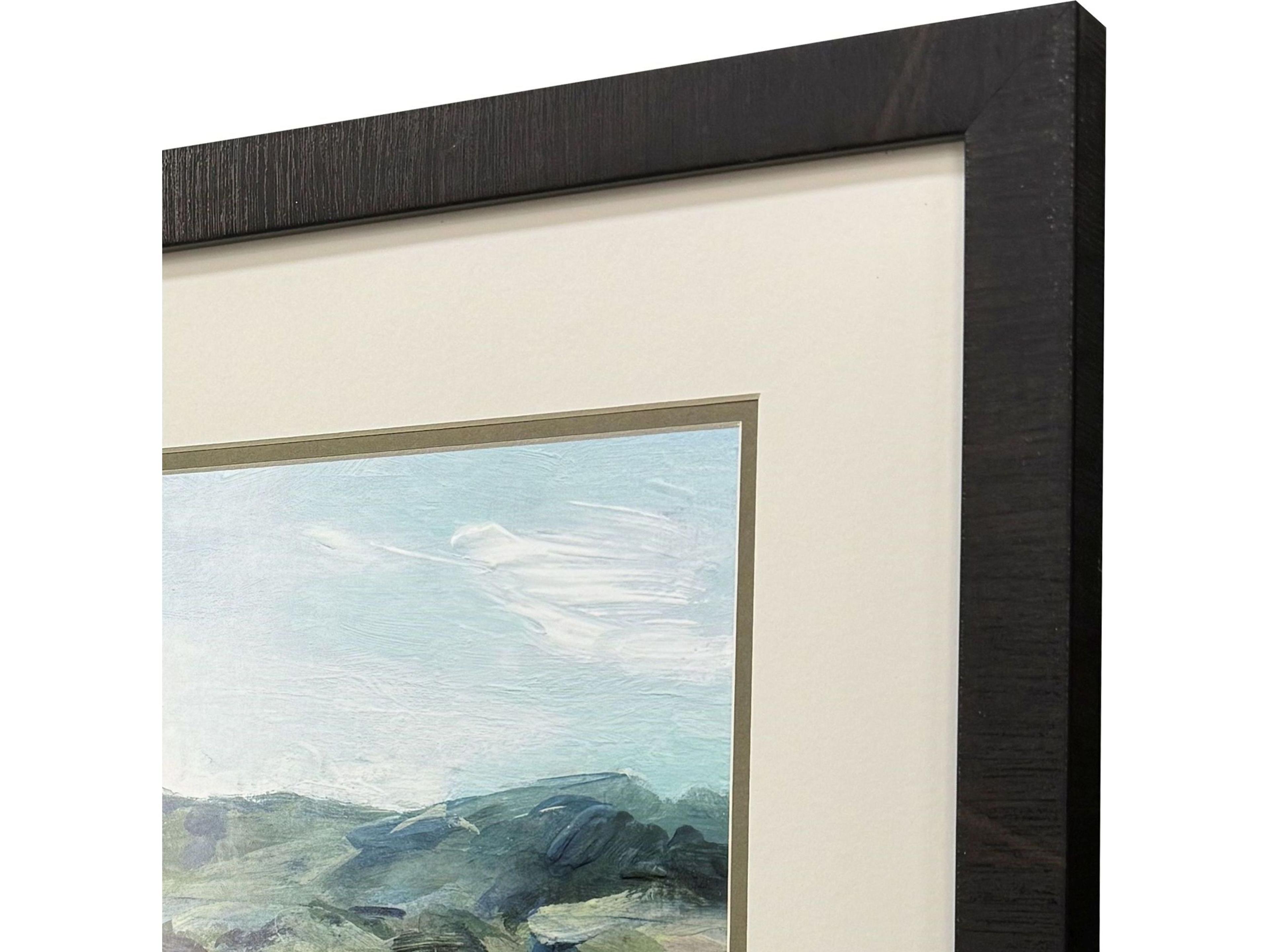 Paragon Abstract Landscape Framed Art - Set of 2
