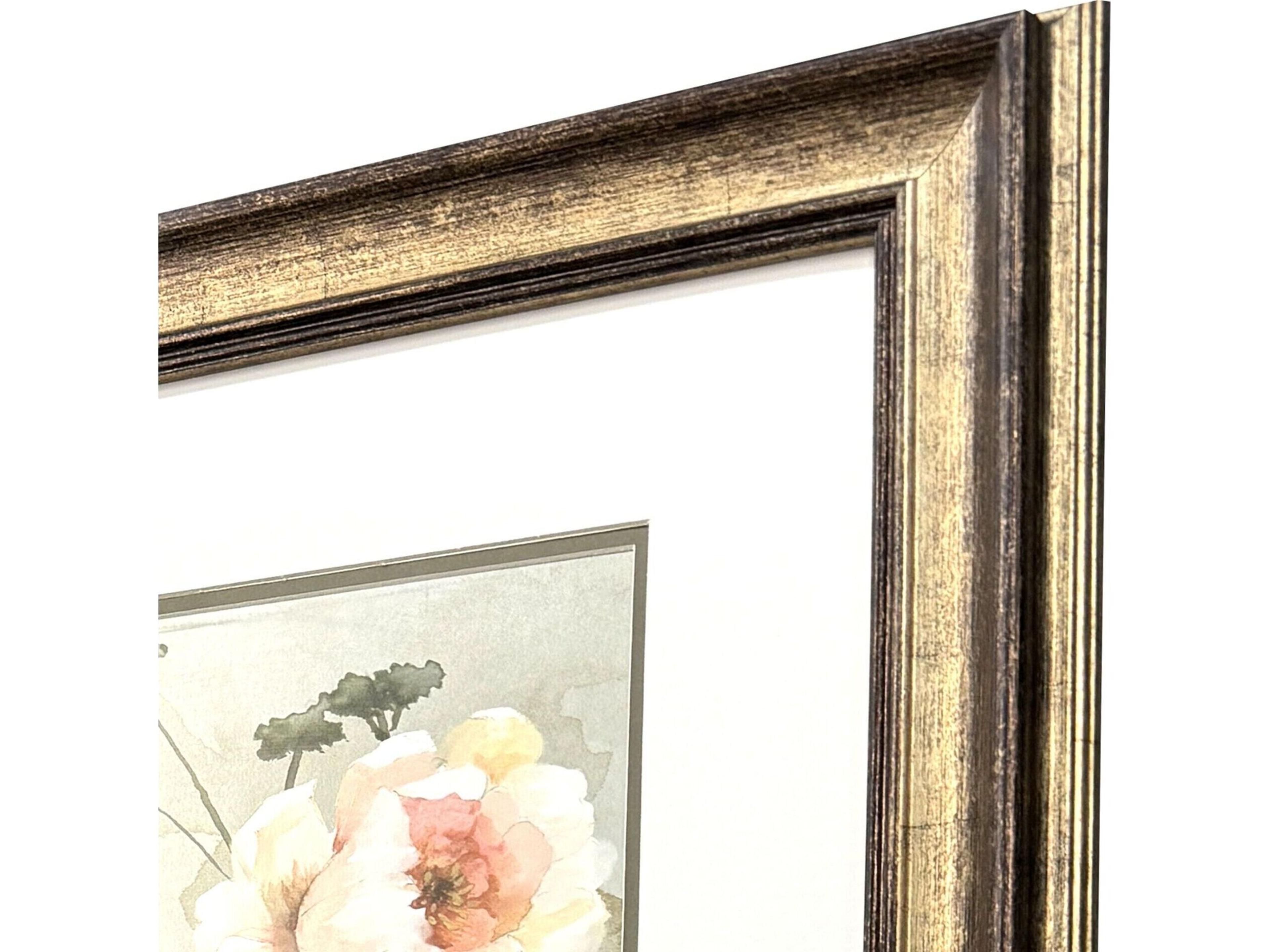 Paragon Antique Floral Framed Art - Set of 2